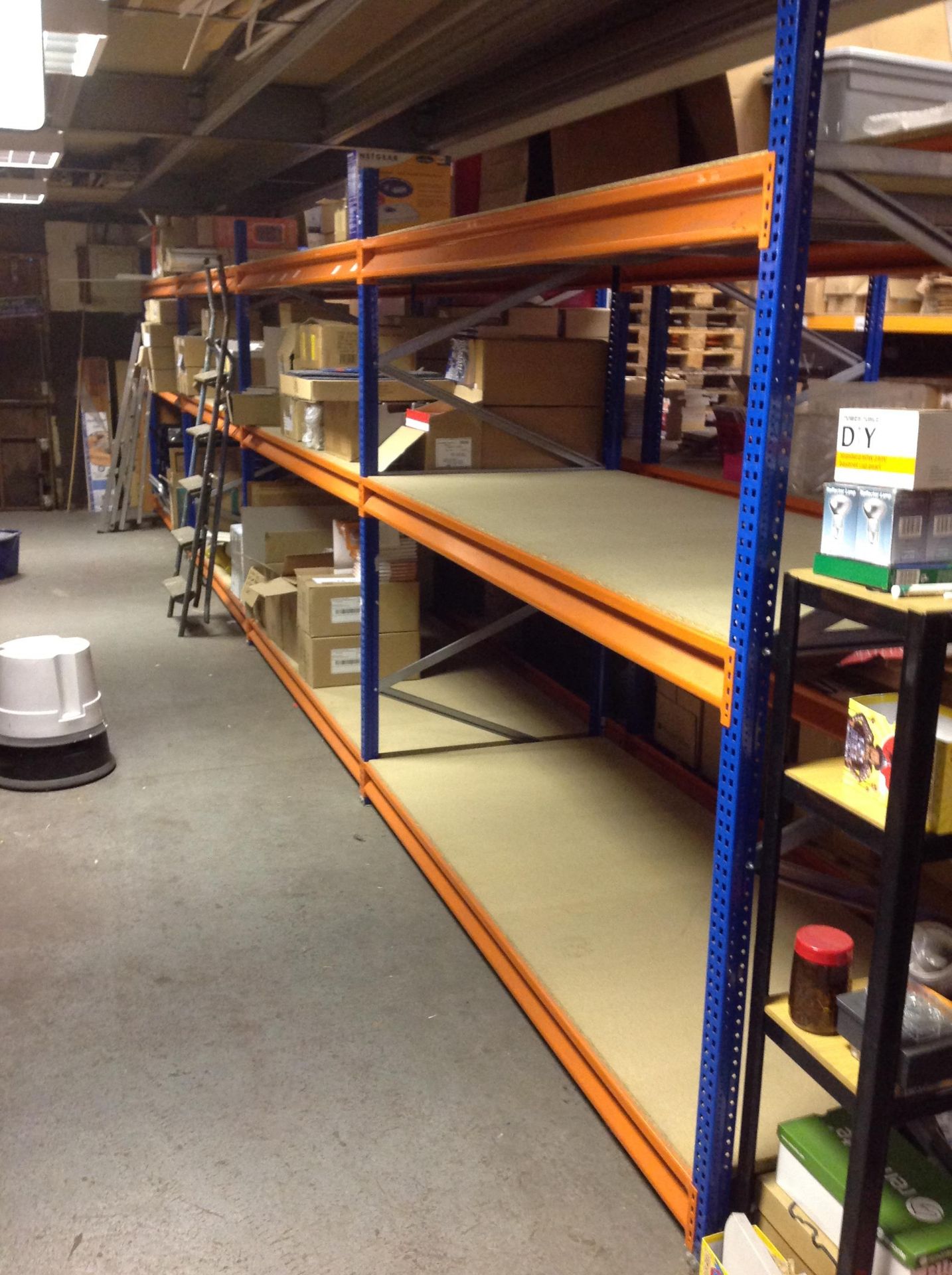 6 Bays pallet racking - Image 2 of 2