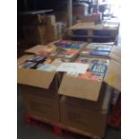 Pallet of assorted paperbacks, mostly fiction