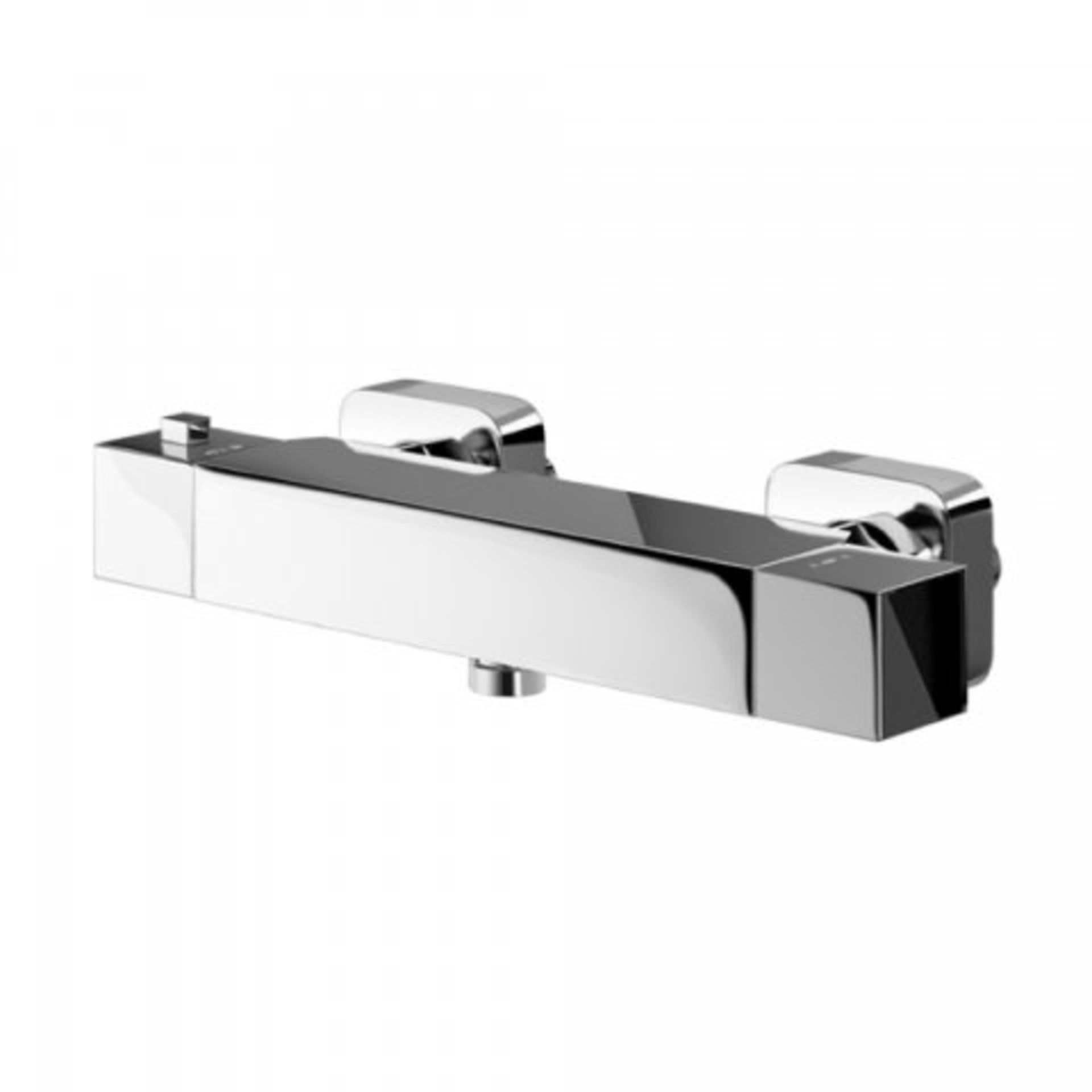 (AA41) Thermostatic Shower Valve - Square Bar Mixer - Premium Range. RRP £119.99. Want the