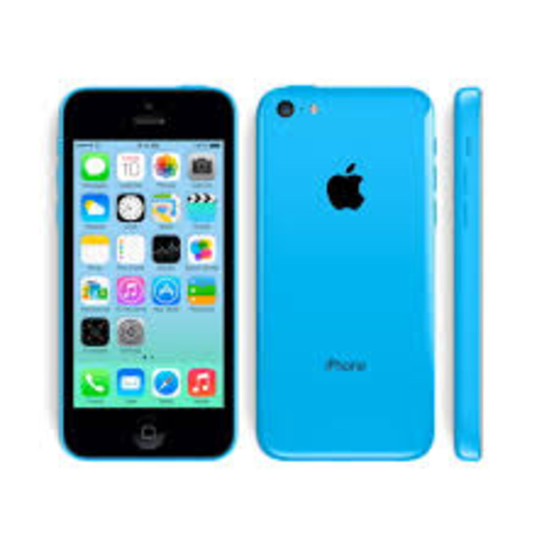 1 x Apple iPhone 5C 16GB - Blue. Unlocked - Any Network. Apple Refurbished - As New Condition. Boxed