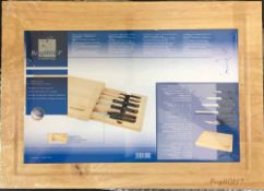 5 x Knife Sets by Berghoff, Boxed
