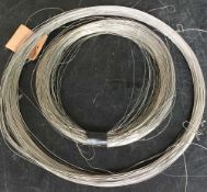 2 Coils of Stainless Steel Wire