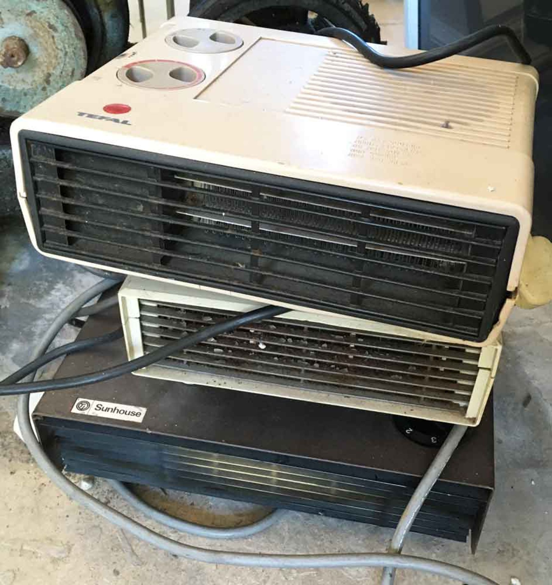 3 x Electric Fan Heaters