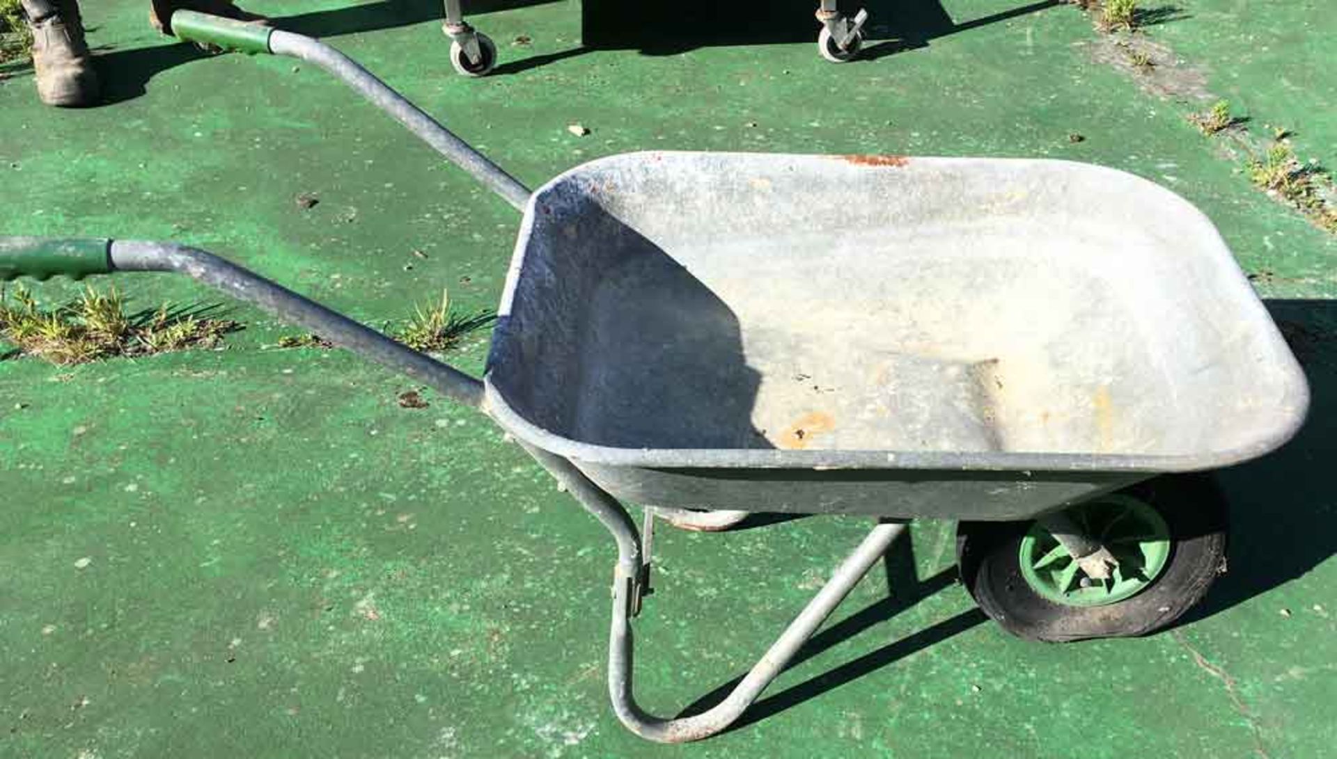 Galvanised Garden Wheelbarrow