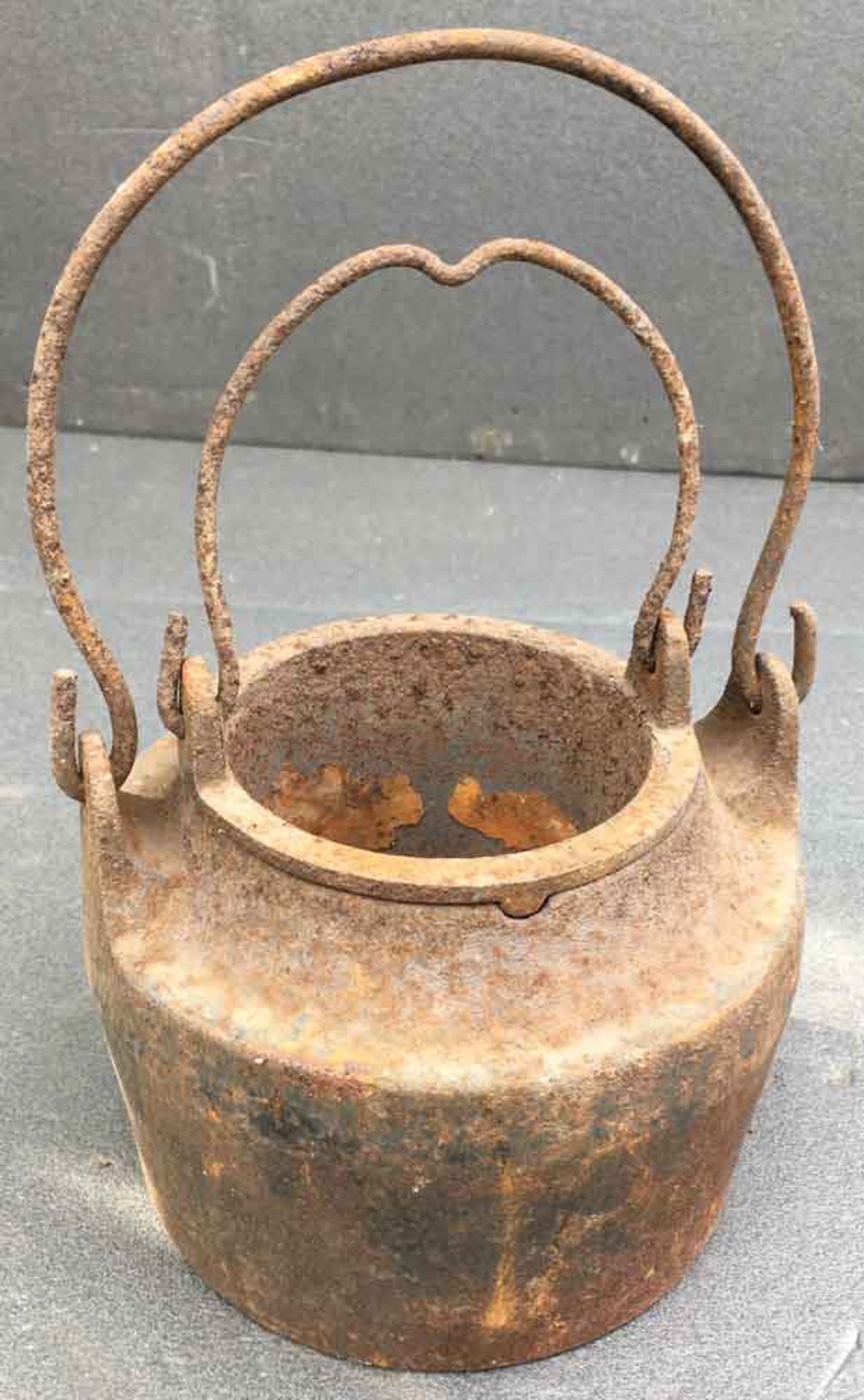 Vintage Cast Iron Glue Pot