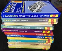 13 Haynes Workshop Manuals