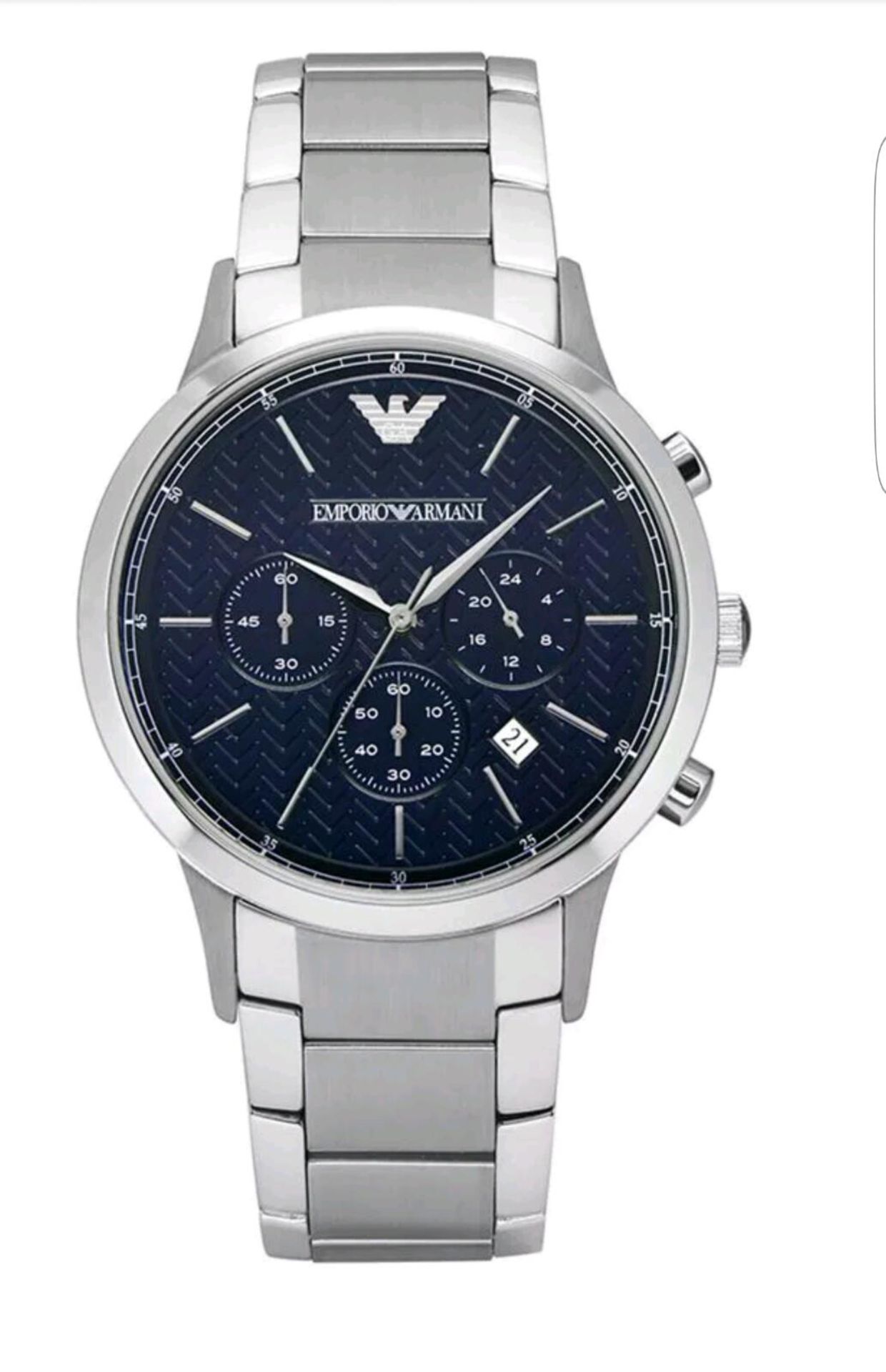 BRAND NEW EMPORIO ARMANI AR2486, GENT'S CLASSIC CHRONOGRAPH DESIGNER WATCH, COMPLETE WITH ORIGINAL