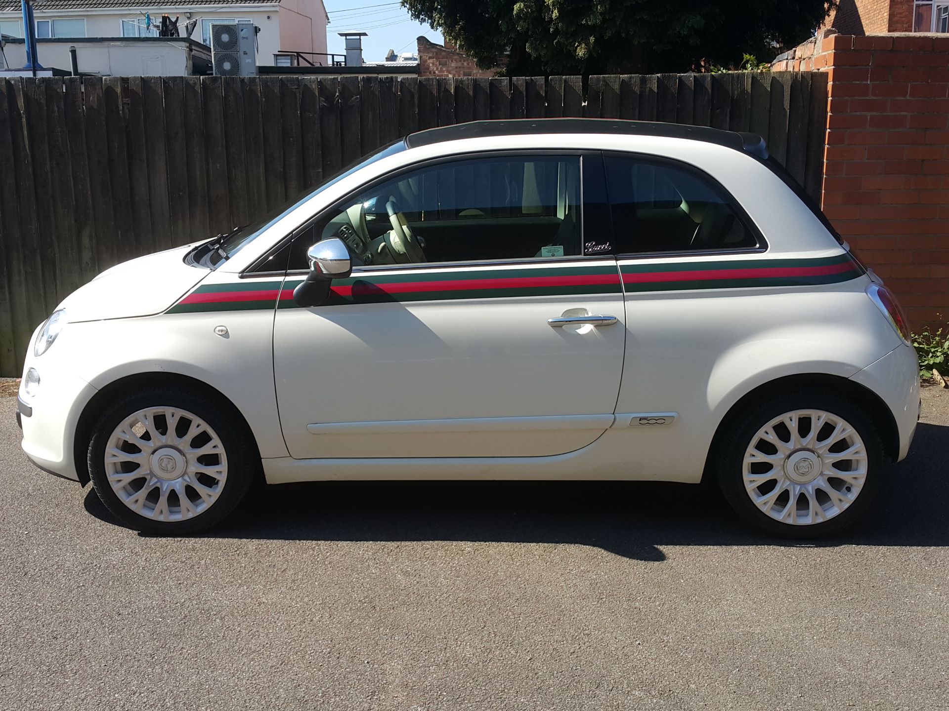 *NEXT BID WINS* FIAT 500C 1.2 BY GUCCI 2DR (CAT C) - Image 3 of 20