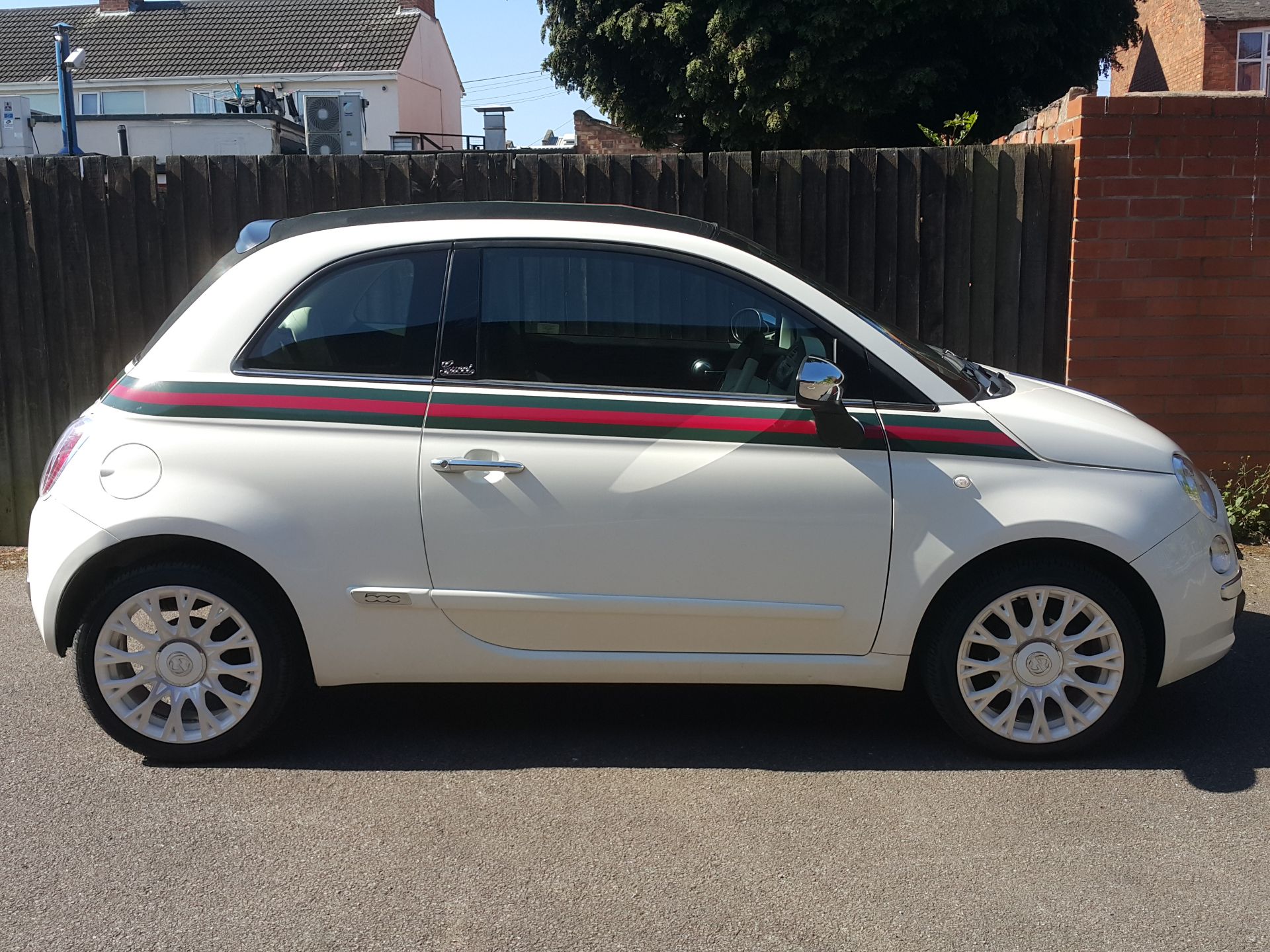 *NEXT BID WINS* FIAT 500C 1.2 BY GUCCI 2DR (CAT C) - Image 2 of 20