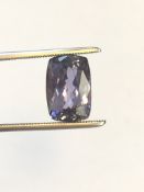 7.25ct Natural Tanzanite with GIA Certificate