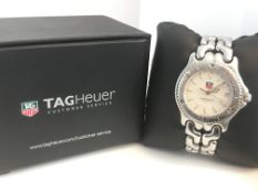 PRE OWNED TAG HEUER SEL GENTS QUARTZ WATCH