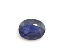 2.54ct Natural Treated Sapphire with IGI Certificate