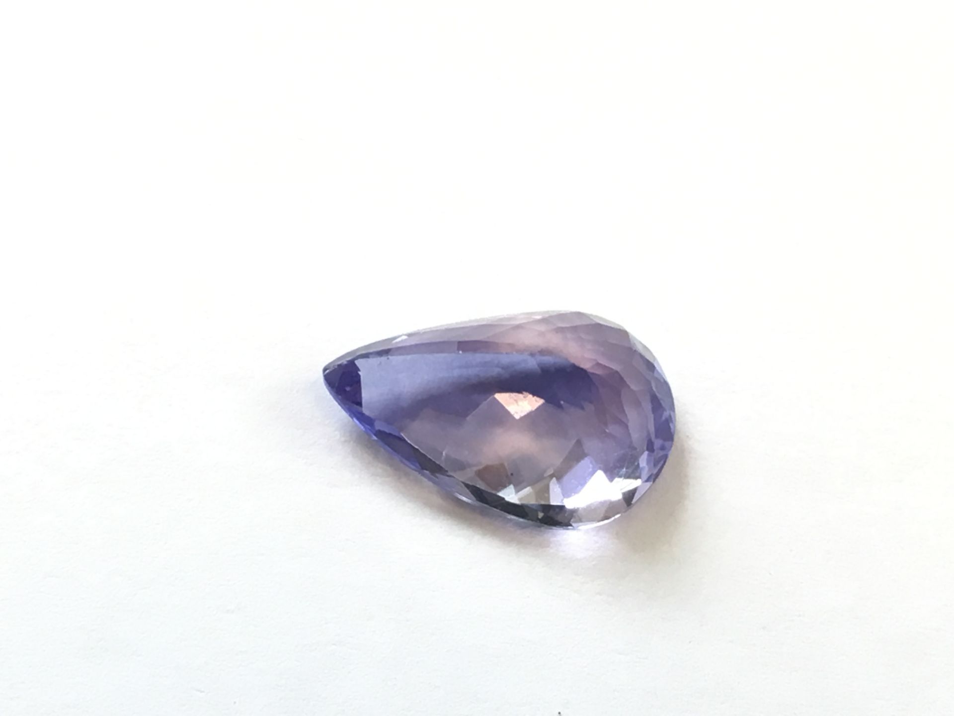 3.12ct Natural Tanzanite with IGI Certificate - Image 2 of 3