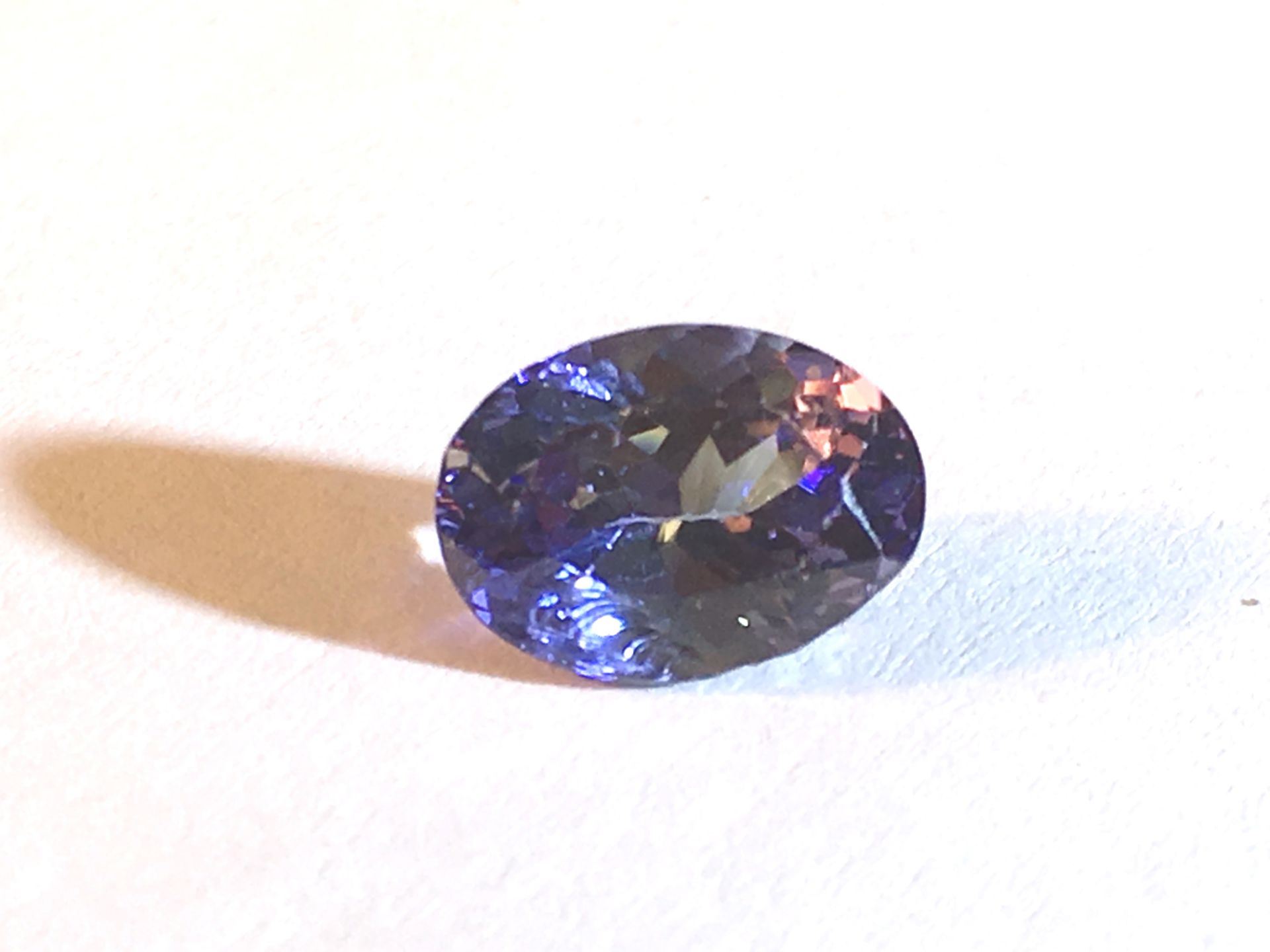 1.69ct Natural Tanzanite with IGI Certificate - Image 2 of 4