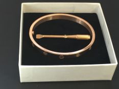 Rose Gold Plated bracelet