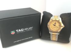 PRE OWNED TAG HEUER 2000 SERIES UNISEX QUARTZWATCH.