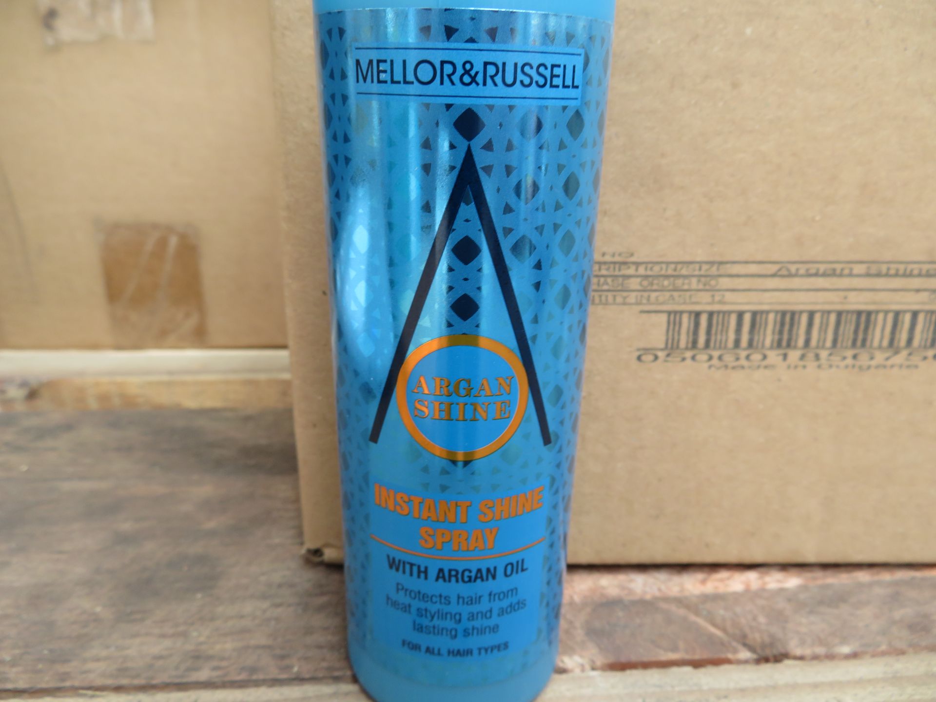 120 x Mellor & Russell Argan Shine Instant Shine Spray 200ml - with Argon Oil. Protects hair from - Bild 2 aus 3