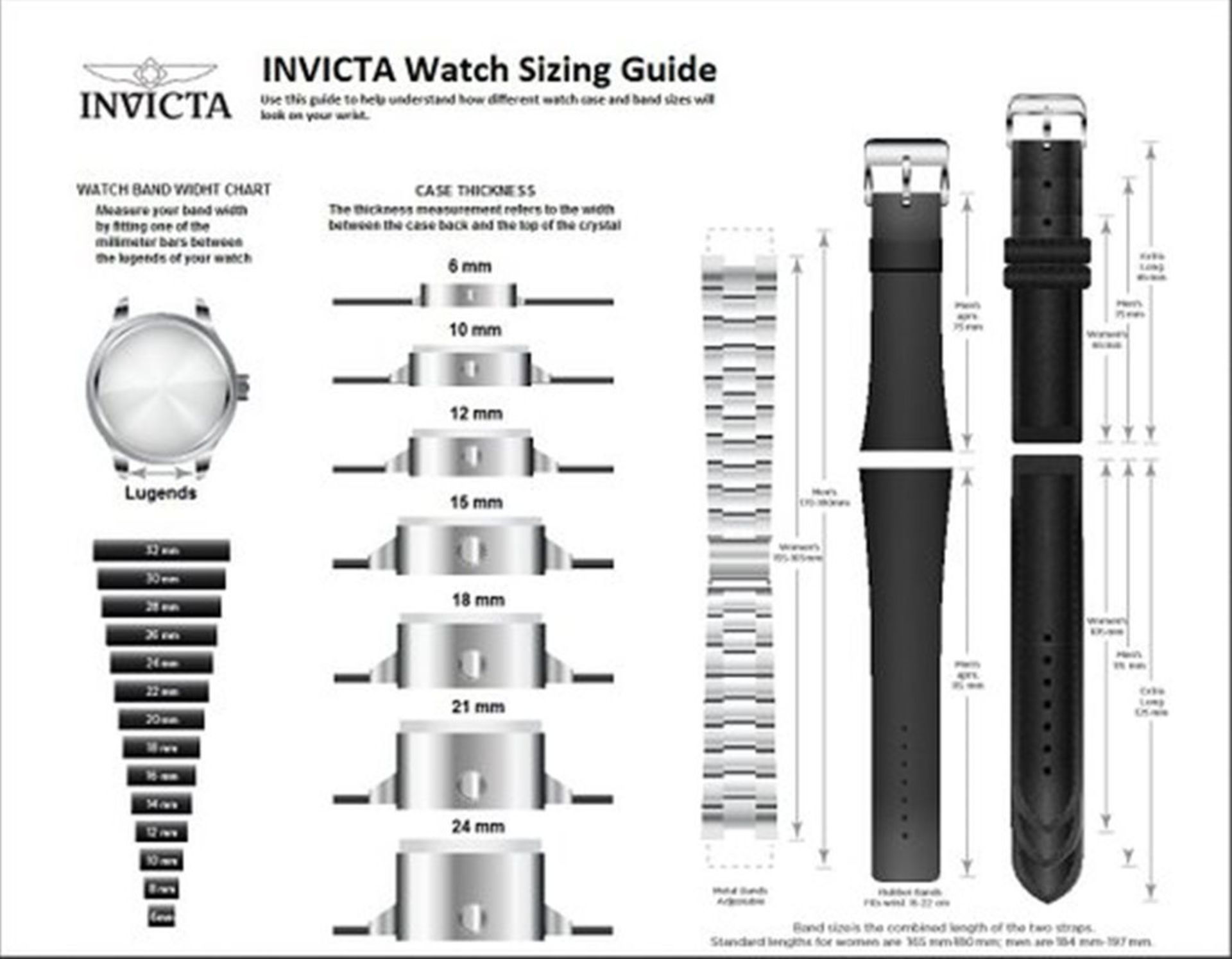 Invicta Specialty Men's Quartz Watch with Black Dial Chronograph Display and Stainless Steel Rose Go - Image 6 of 6