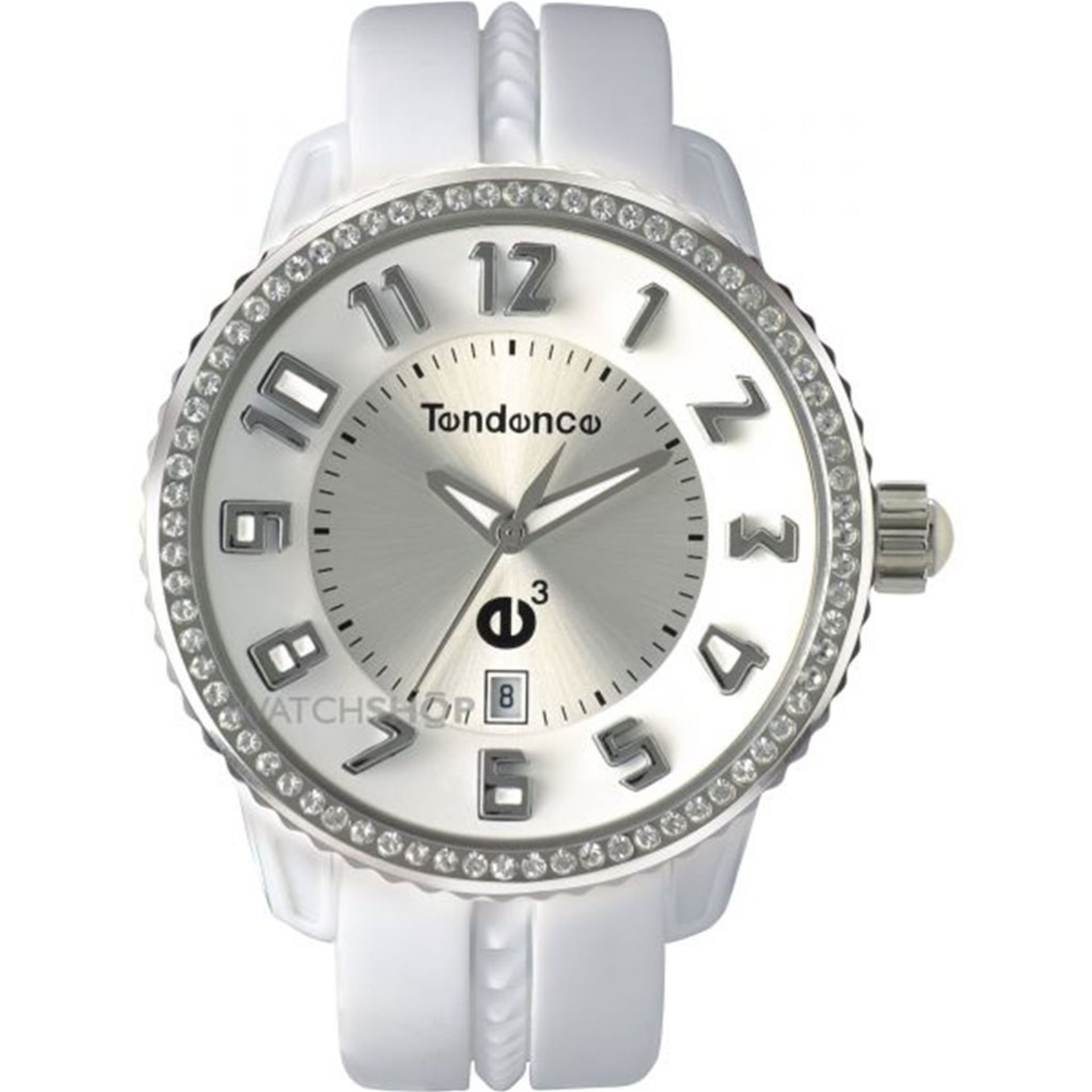 Tendence Gulliver Medium - Stones Women's Quartz Watch with Silver Dial Analogue Display - Image 2 of 2
