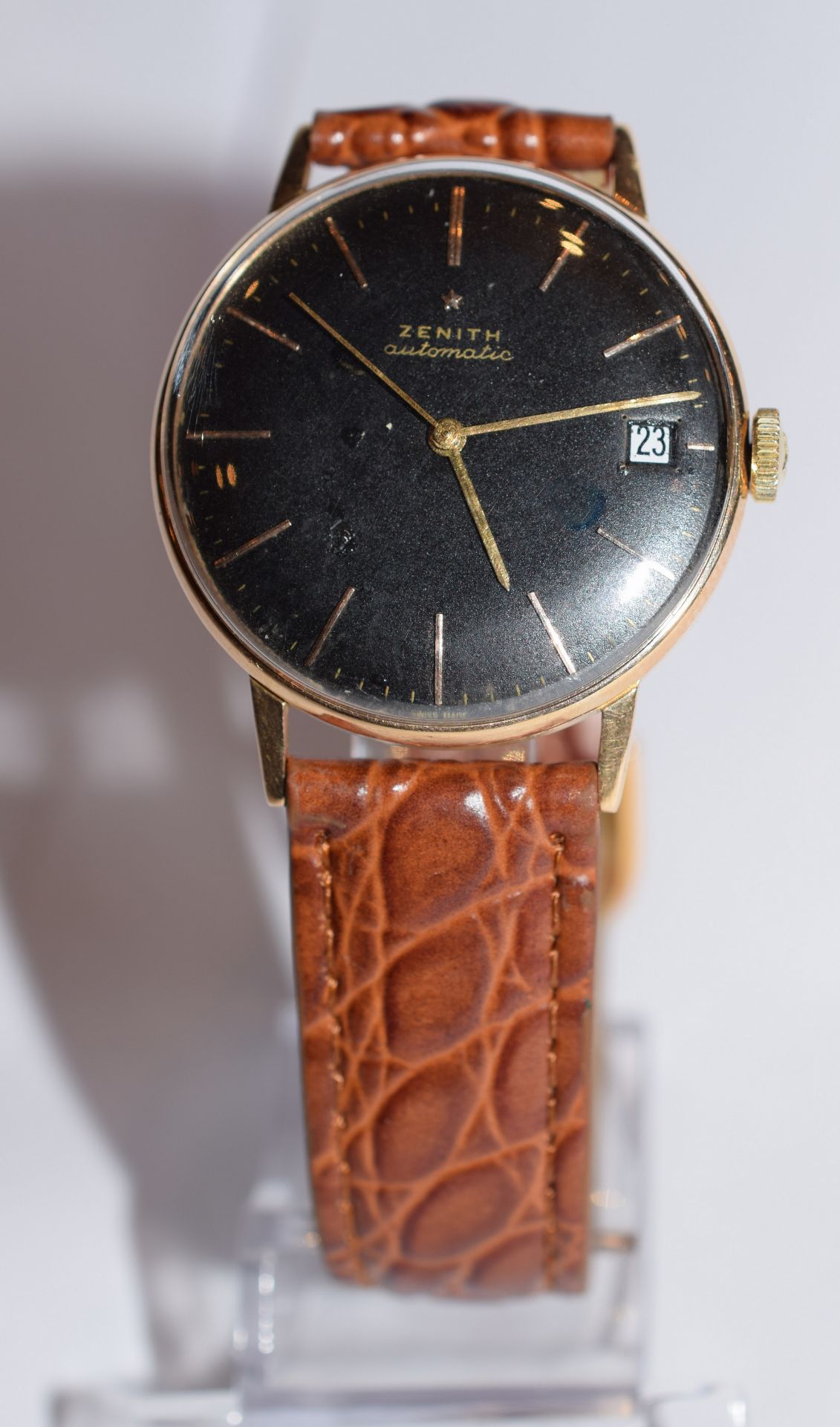 18ct Gold Zenith Wristwatch