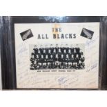 All Blacks Signed Photo 1967