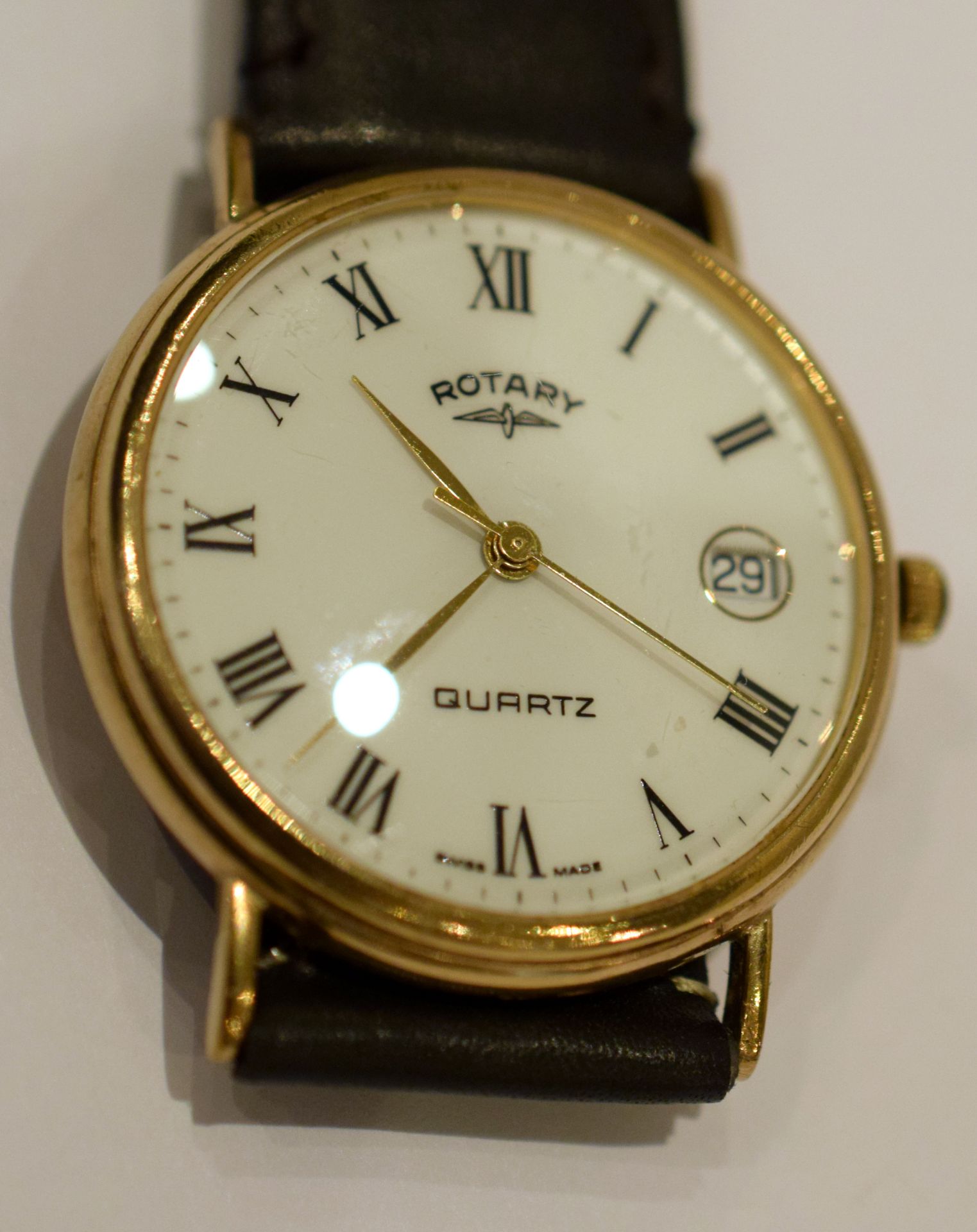 Rotary 9ct Gold Quartz Watch - Image 2 of 5