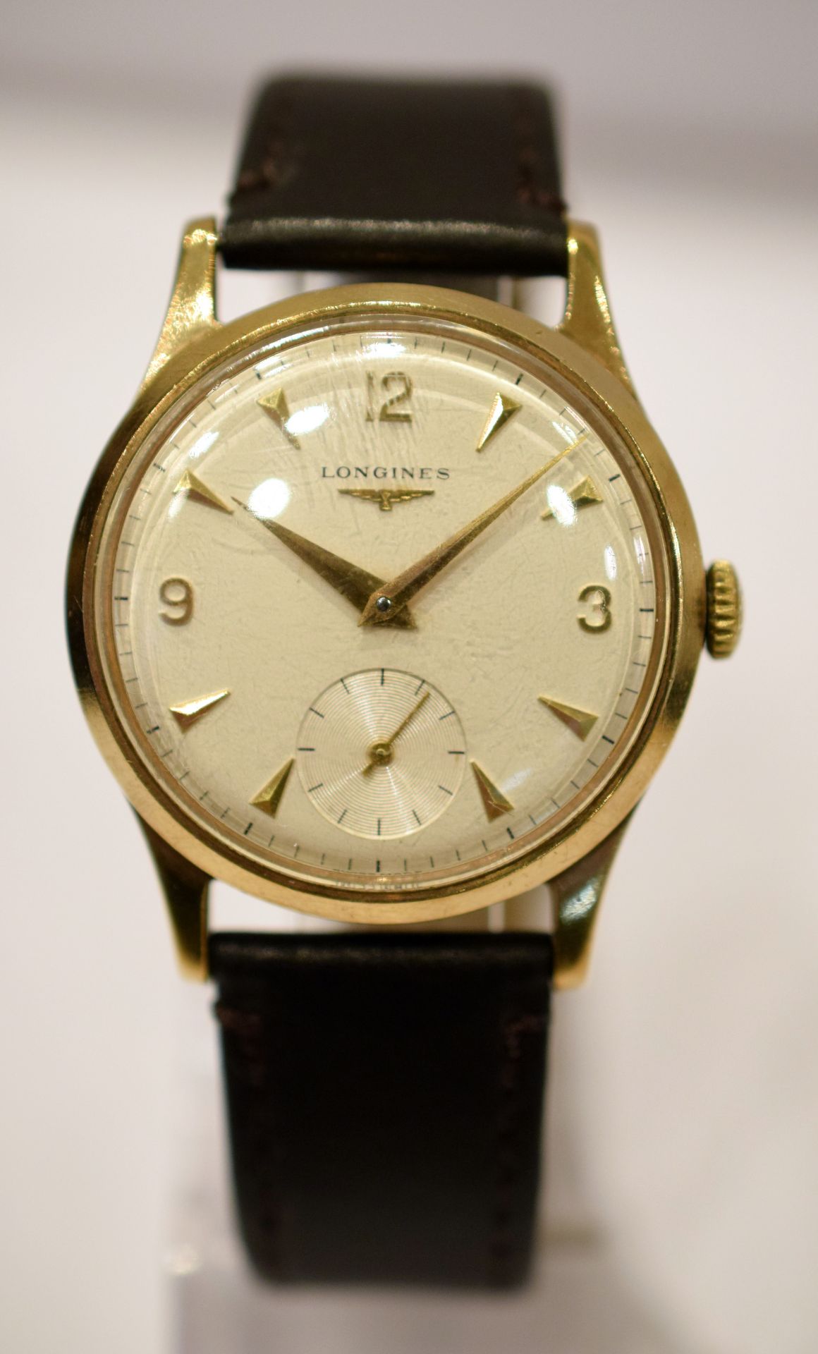 9ct Gold Longines Wristwatch