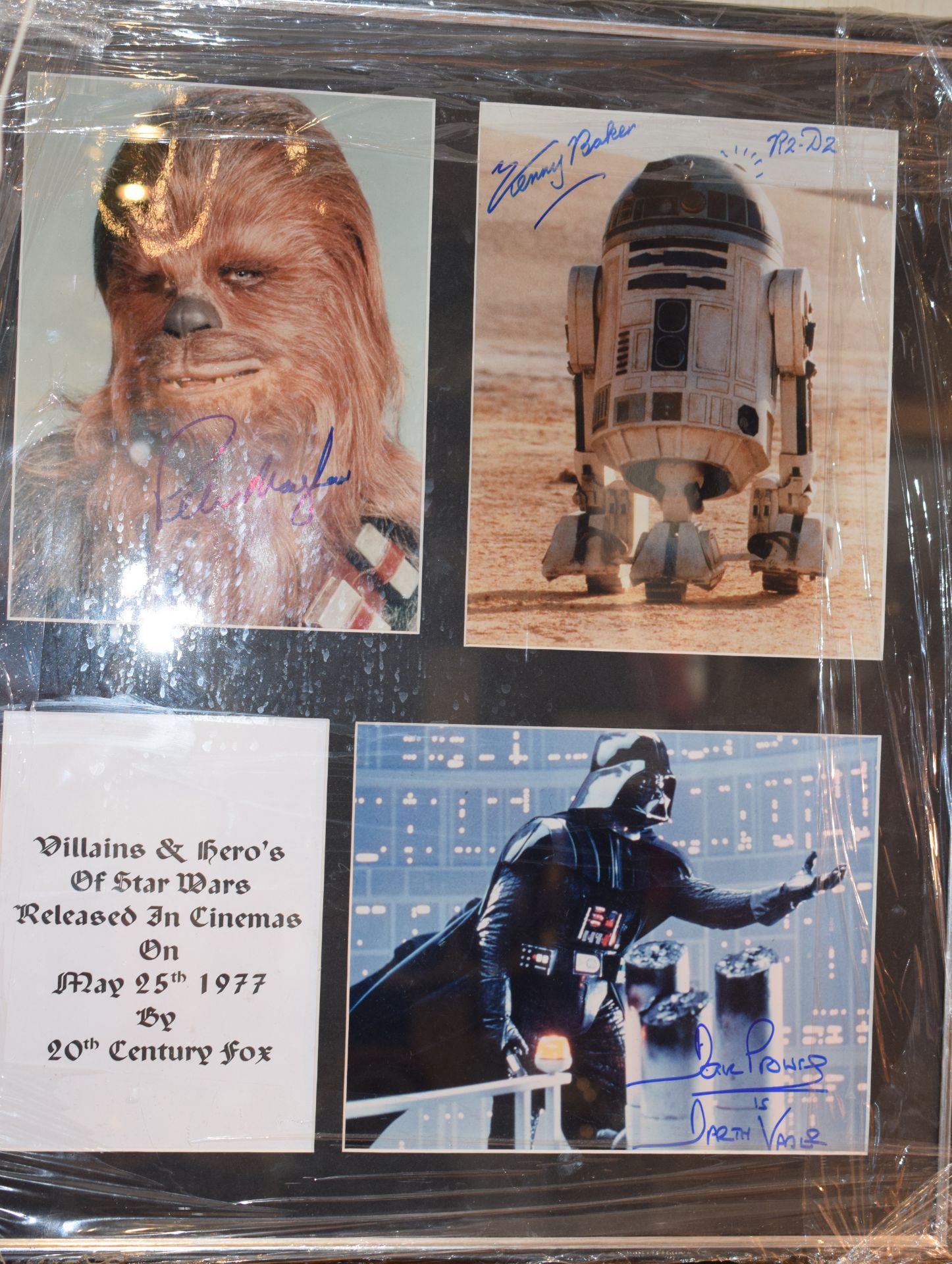 Star Wars Signed Photograph