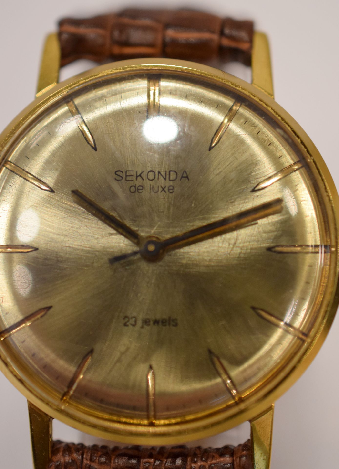 Sekonda DeLuxe Manual Wind Watch - Image 2 of 4