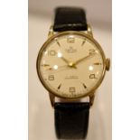 9ct Gold Smiths DeLuxe Wristwatch