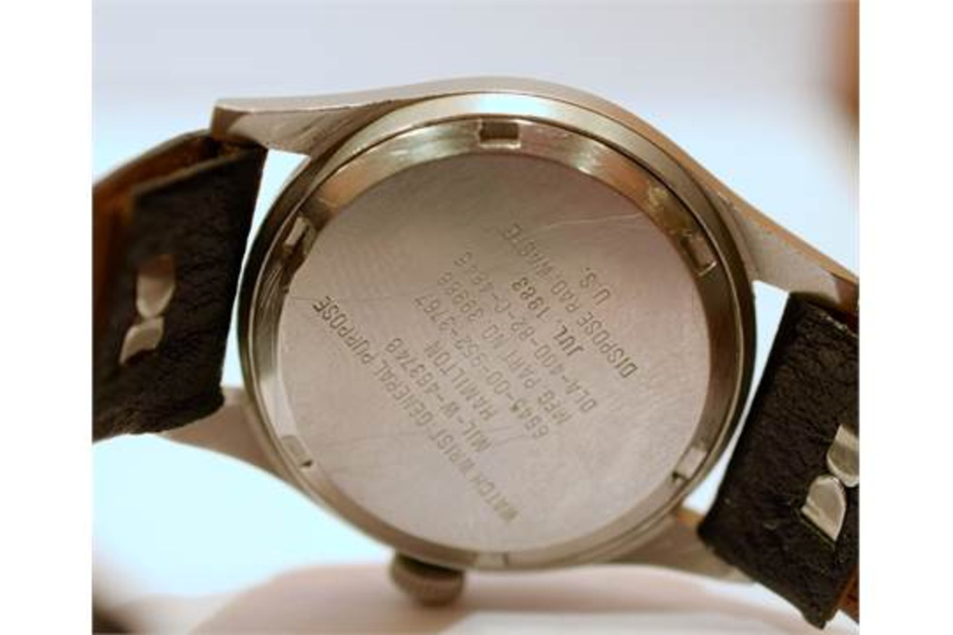 Hamilton Military Watch c1983 - Image 2 of 4