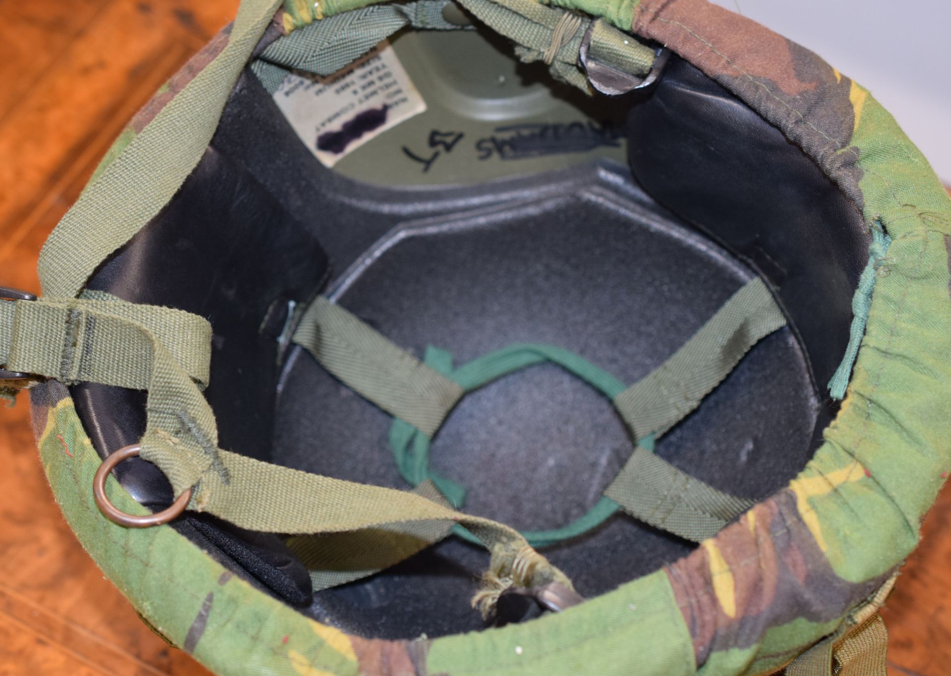 Nato Helmet With Camouflage - Image 2 of 3