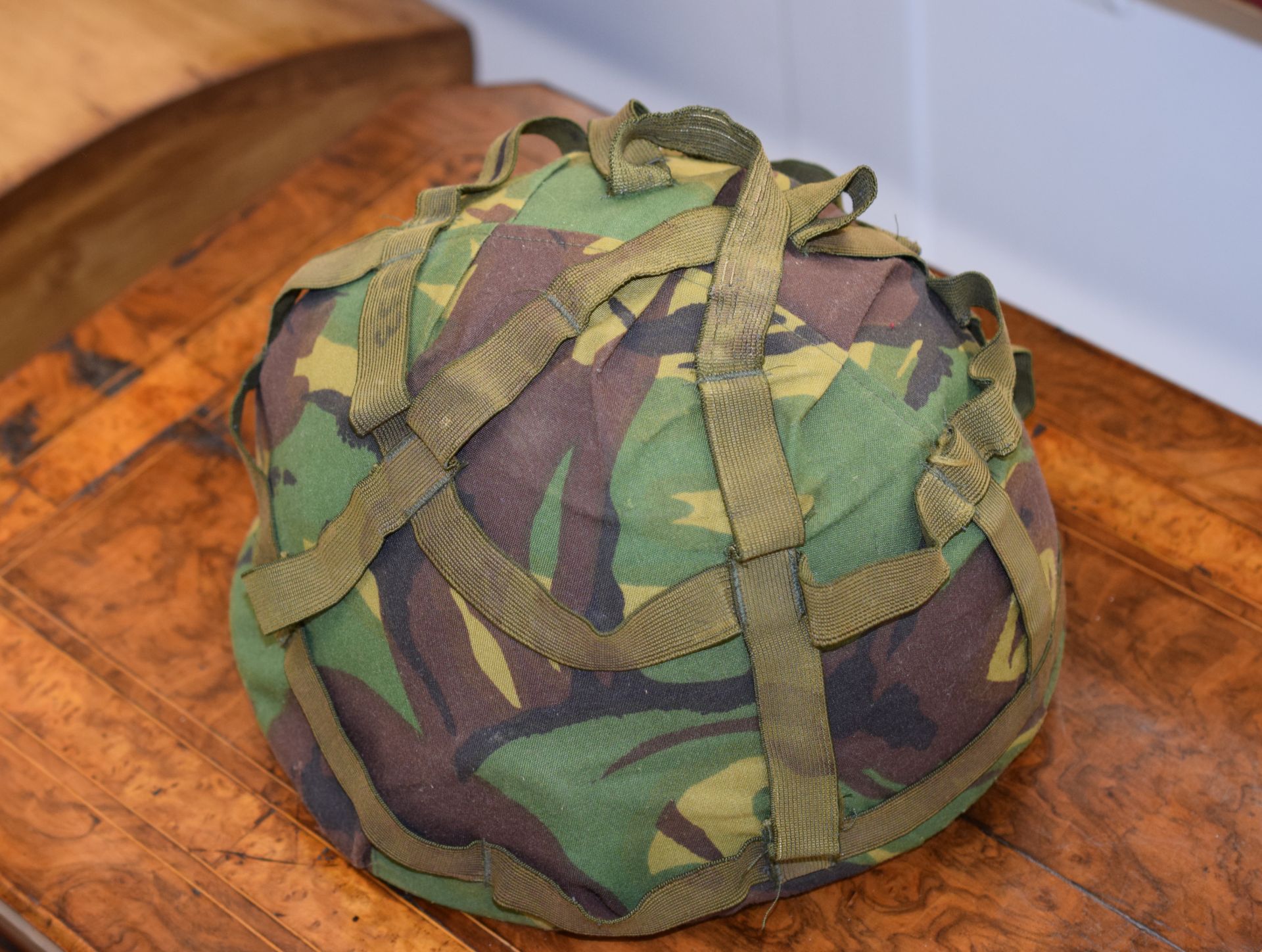 Nato Helmet With Camouflage