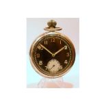 Military WW2 Pocket Watch By Record (Longines)