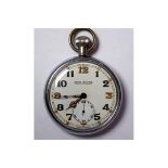 WW2 Jaeger LeCoultre GSTP Military Pocket Watch ***reserve lowered***