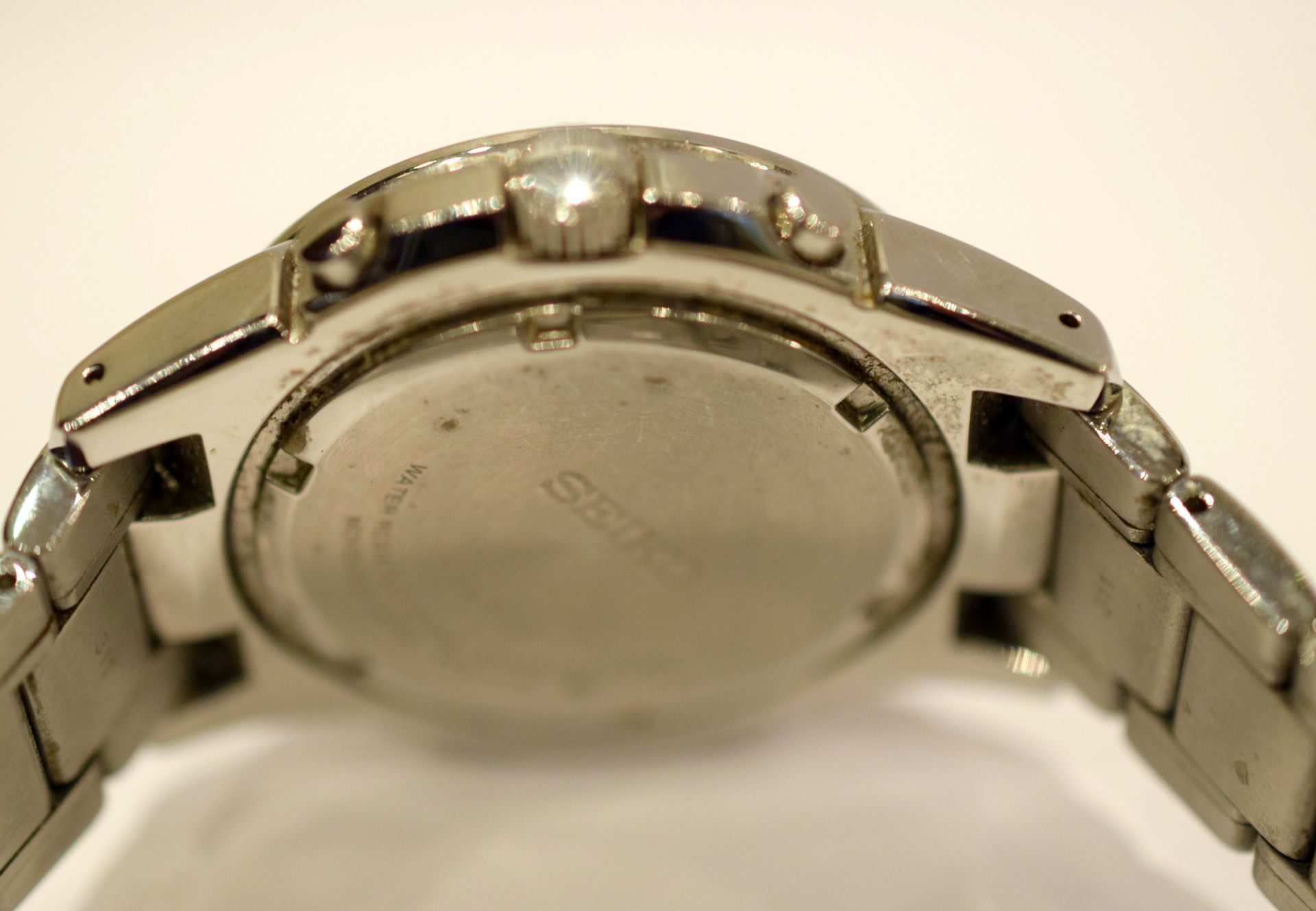 Seiko Solar Chronograph With Alarm - Image 3 of 3