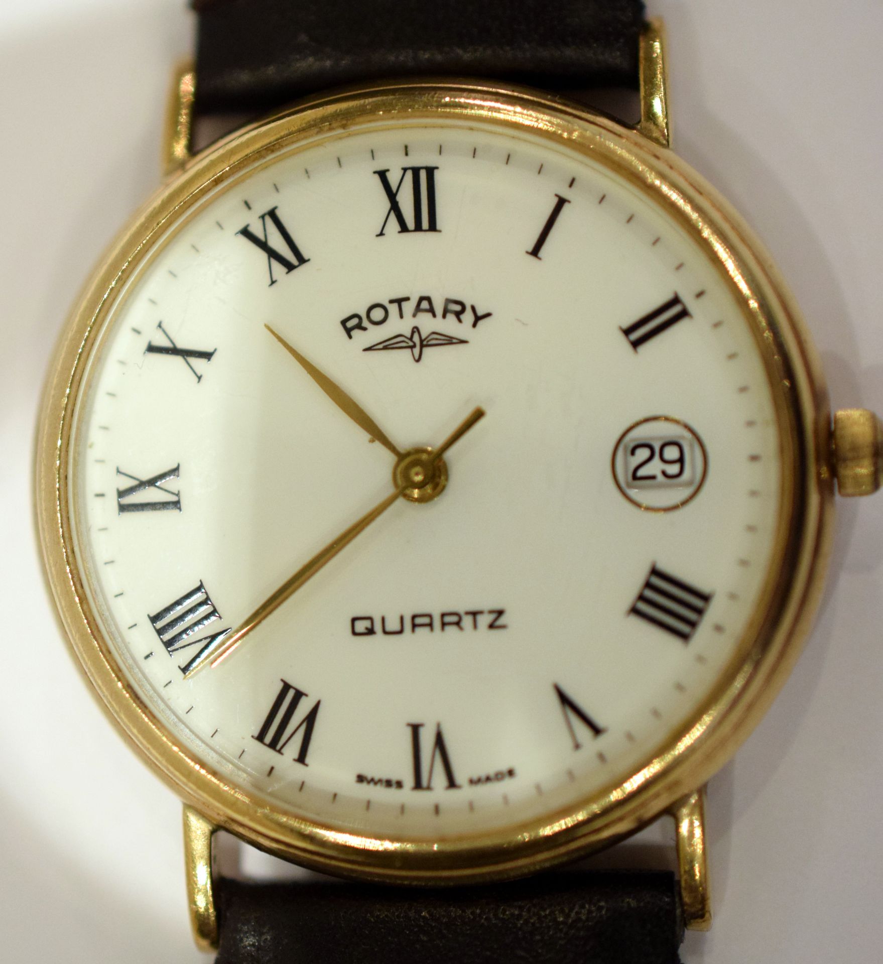 Rotary 9ct Gold Quartz Watch