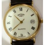 Rotary 9ct Gold Quartz Watch