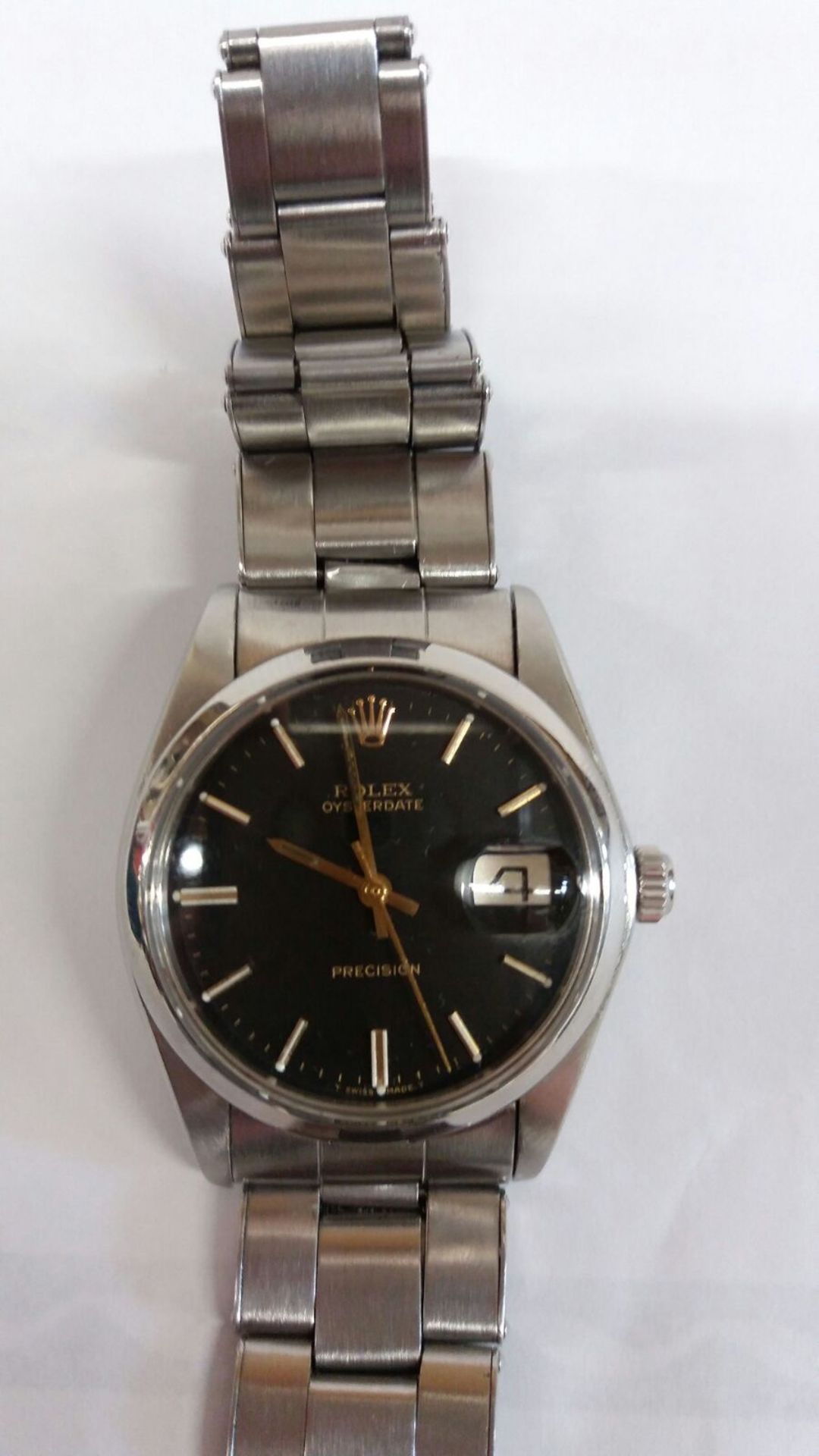 1973 Rolex OysterDate Precision - cal 6694, Fully Serviced. - Bild 6 aus 9