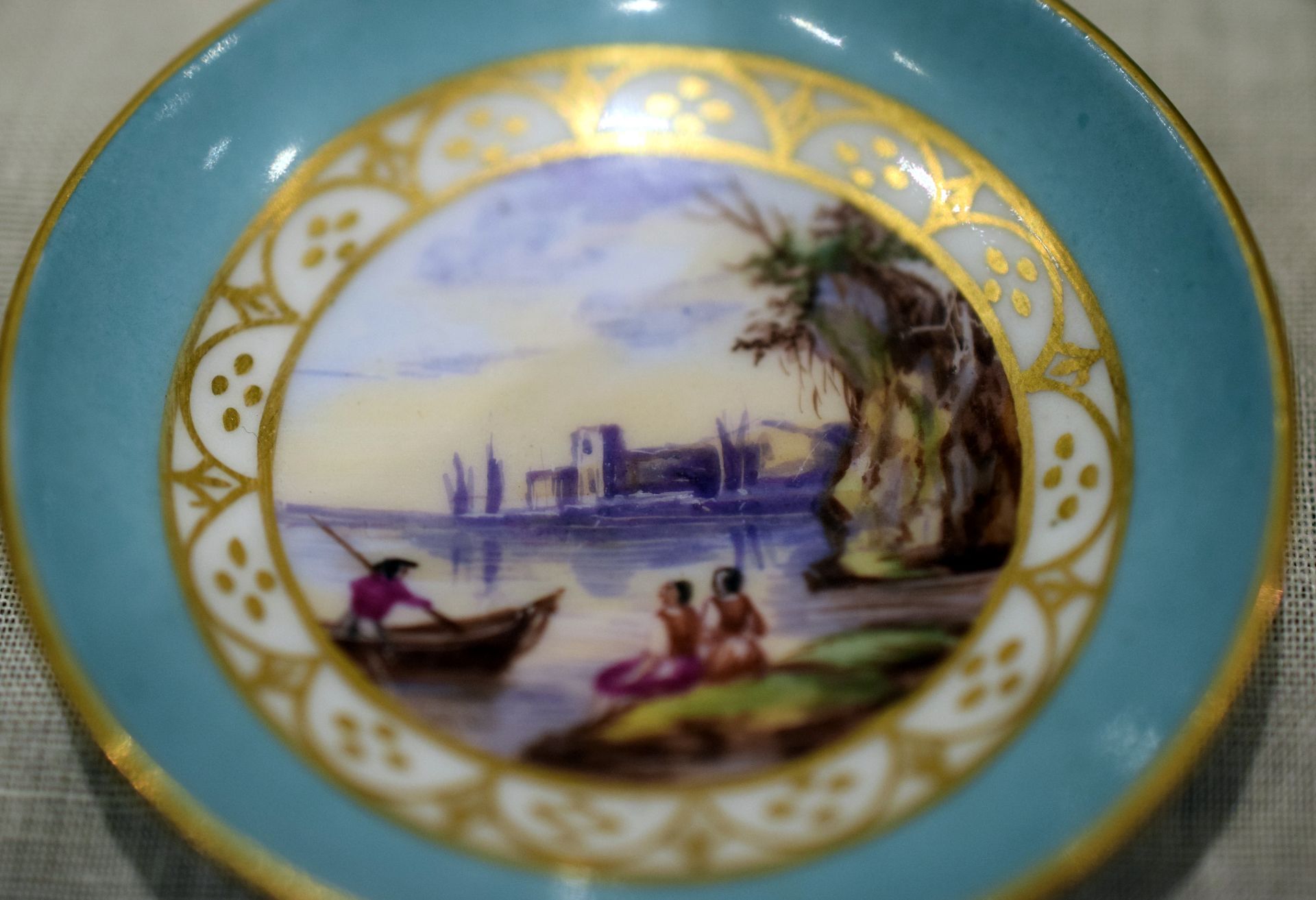 Miniature Meissen Cup and Saucer - Image 3 of 3