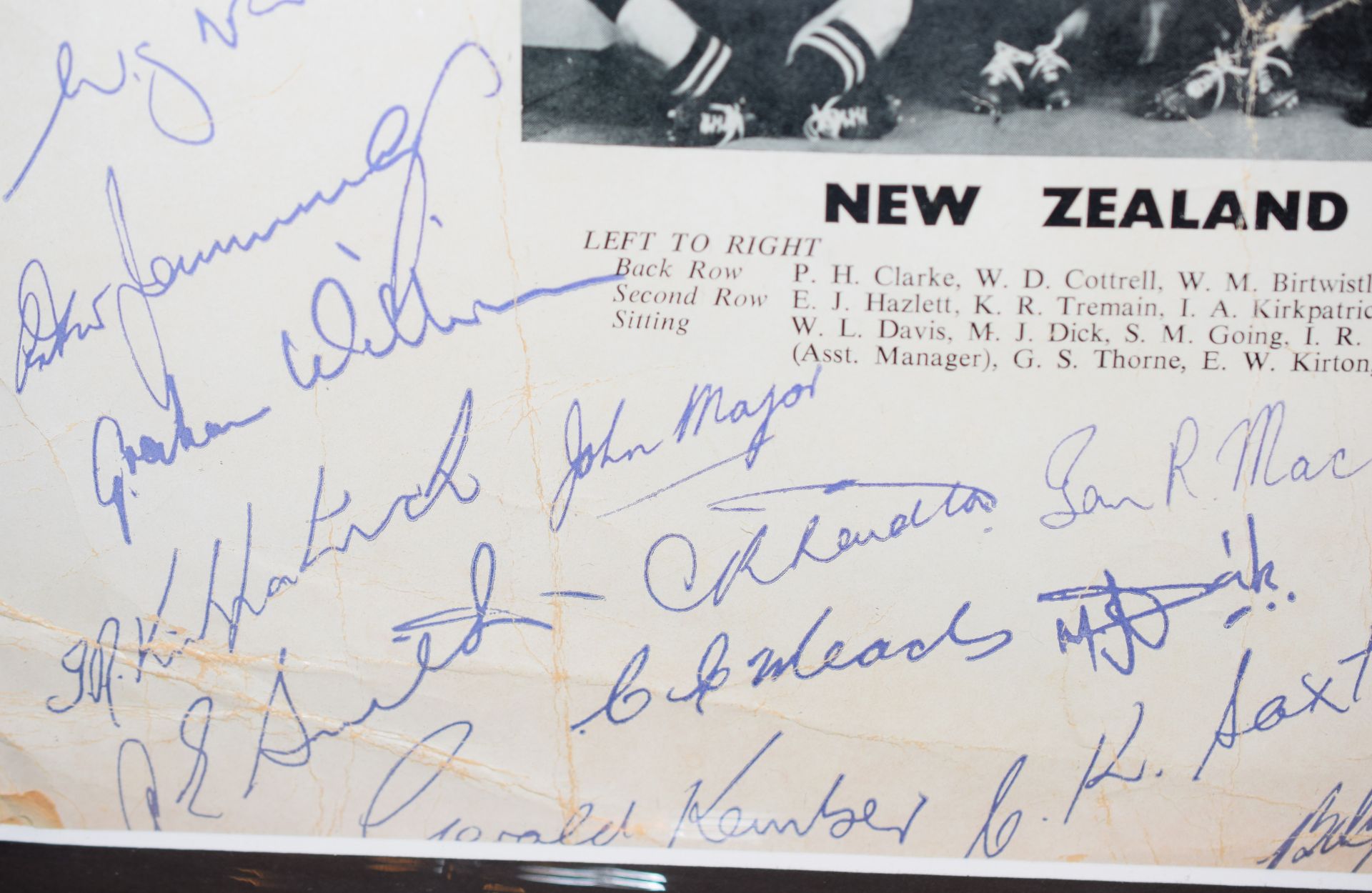 All Blacks Signed Photo 1967 - Image 3 of 4