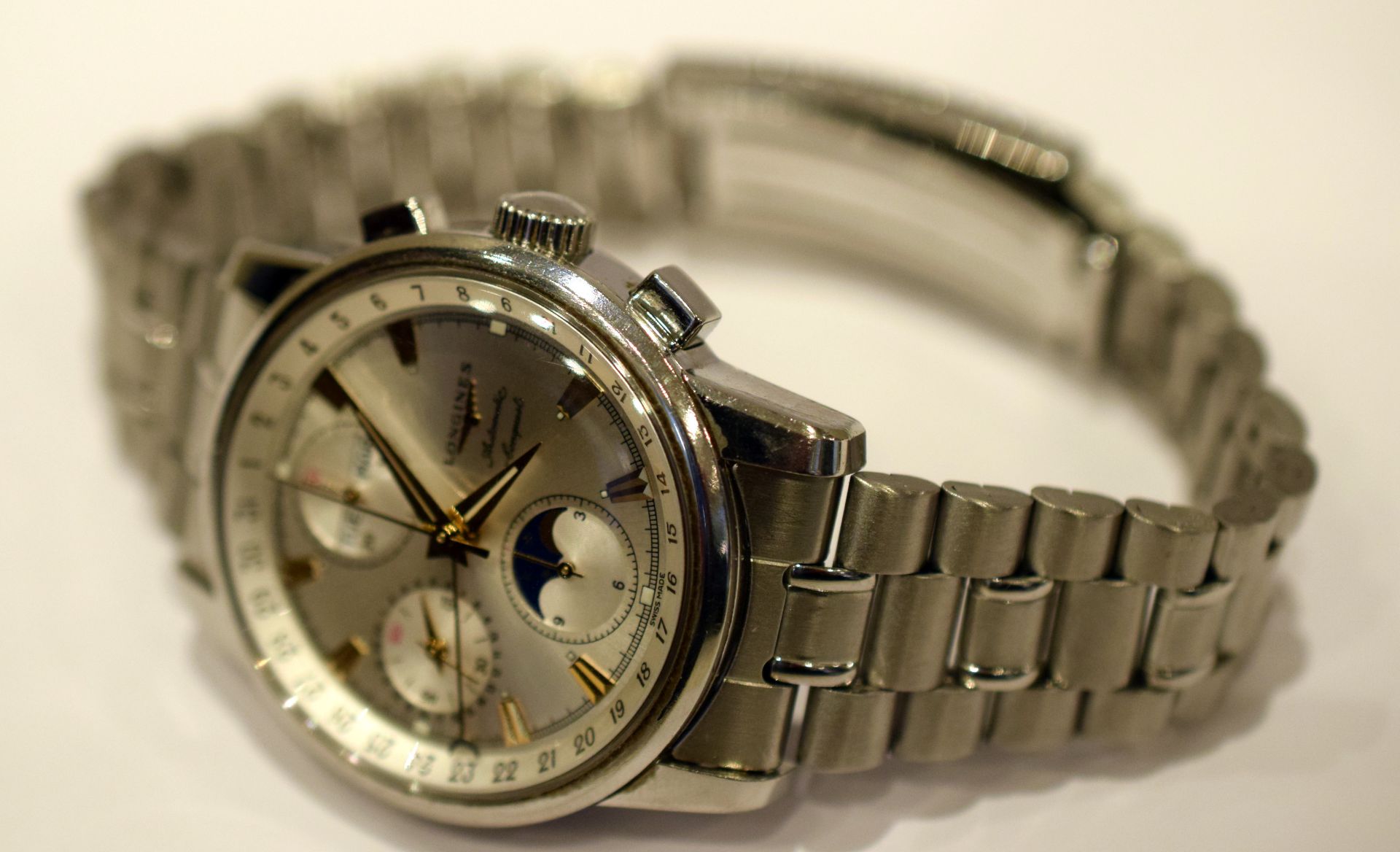 Longines Conquest Chrono Moonphase Chronograph - Bild 3 aus 4