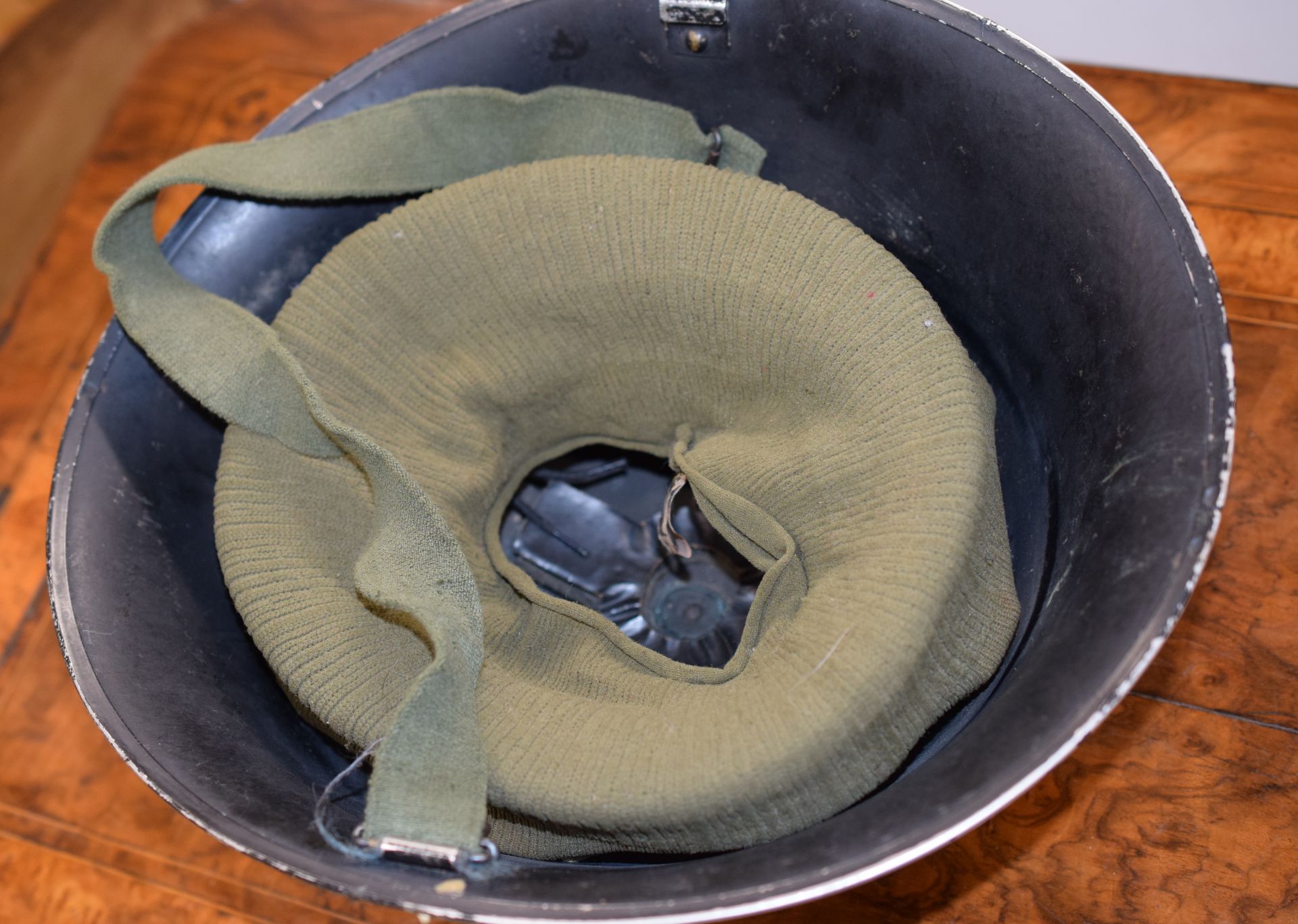 Metal Turtle Style Military Helmet W.S.M. Ltd - Image 2 of 2