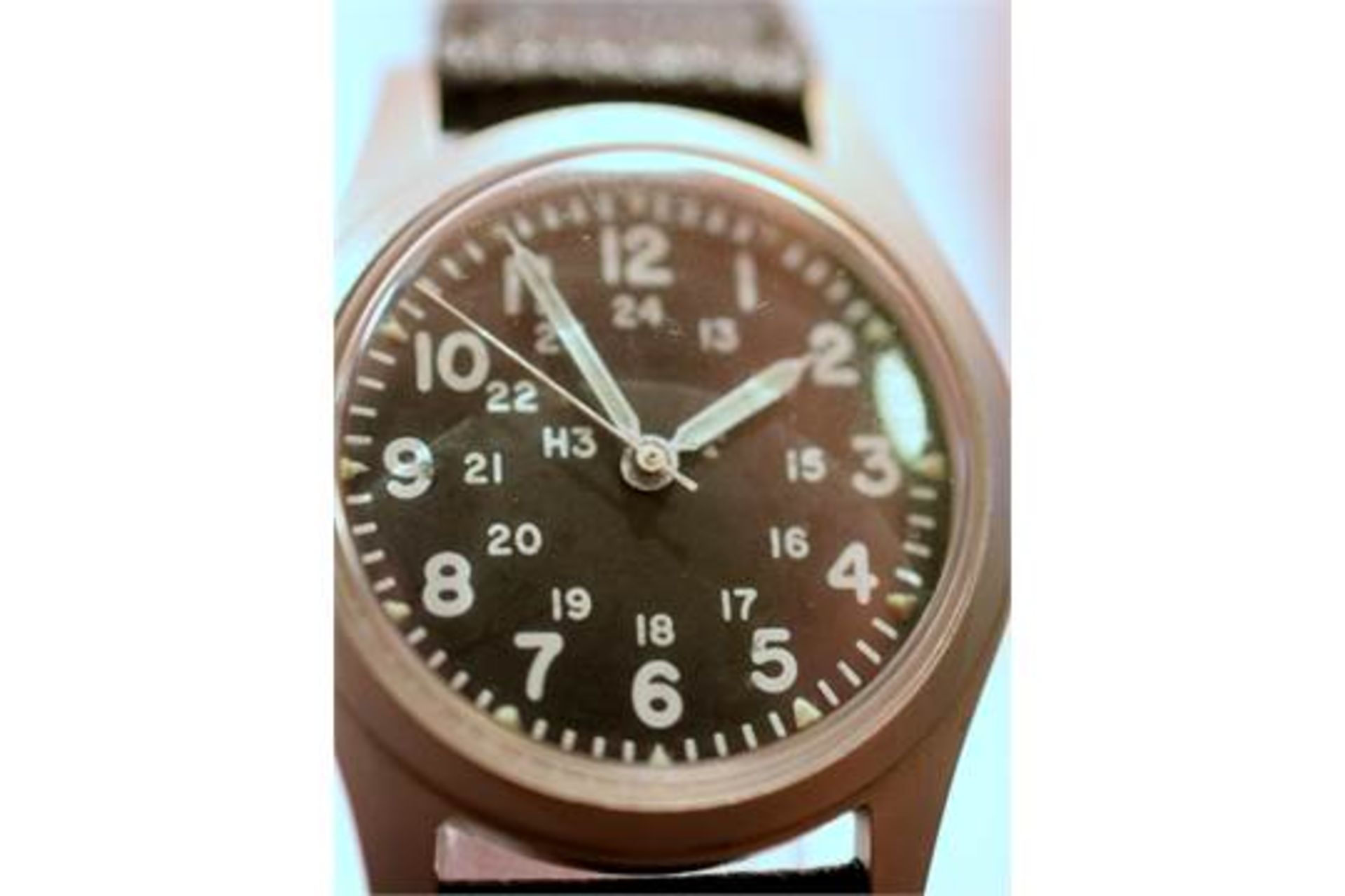 Hamilton Military Watch c1983 - Image 4 of 4