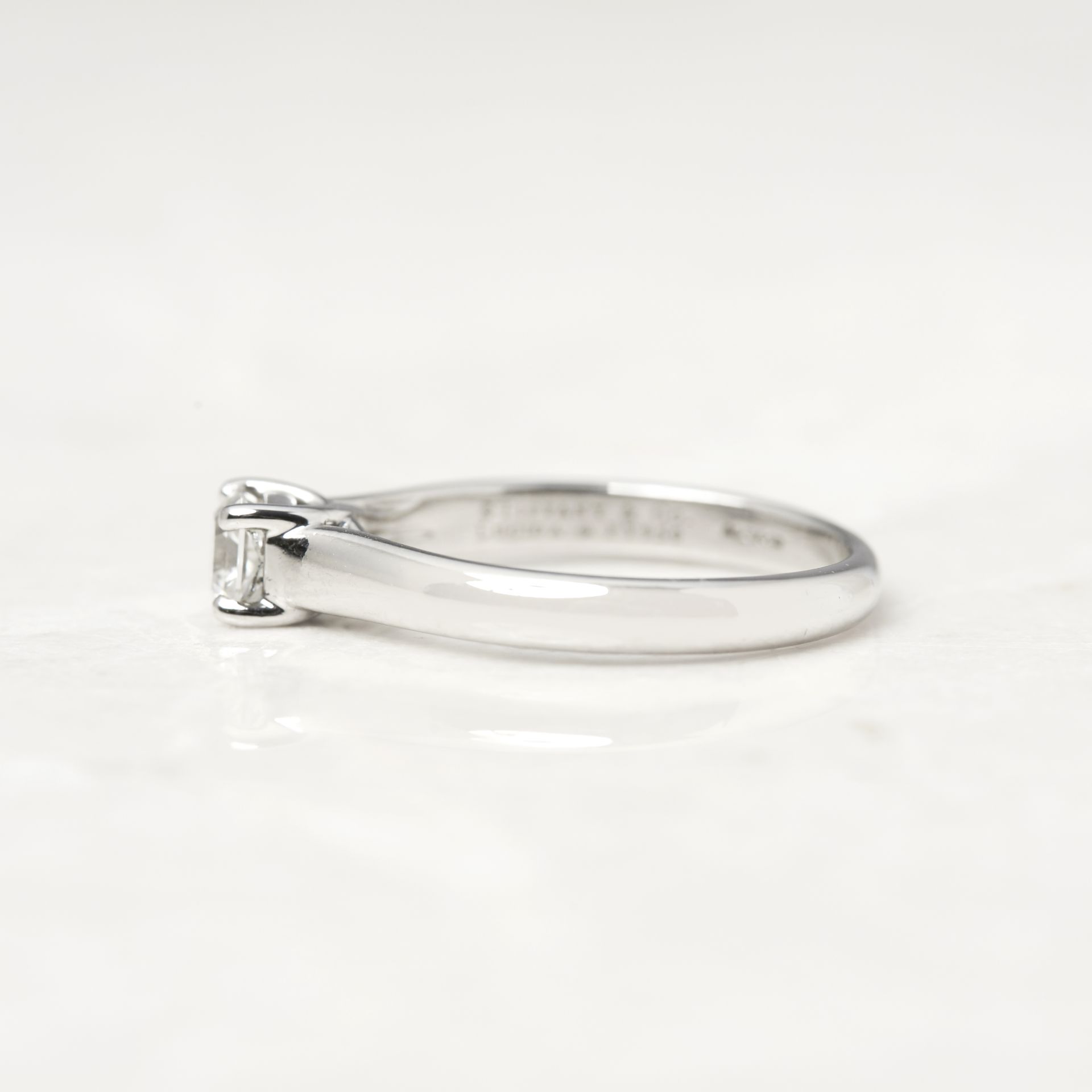 Tiffany & Co. Platinum 0.40ct Diamond Lucida Ring - Image 10 of 16
