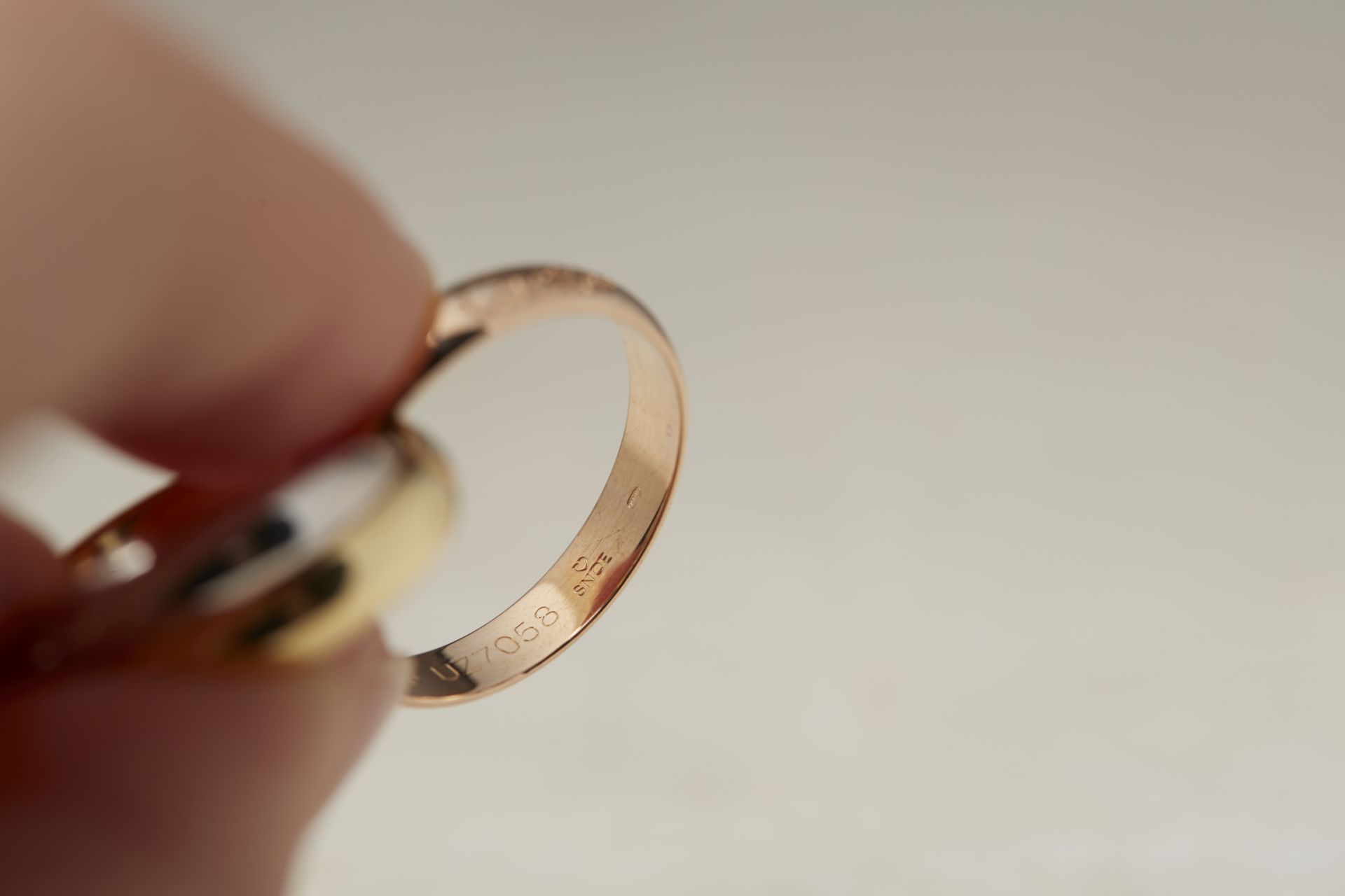 Cartier 18k Yellow, White & Rose Gold Trinity Ring - Image 4 of 17