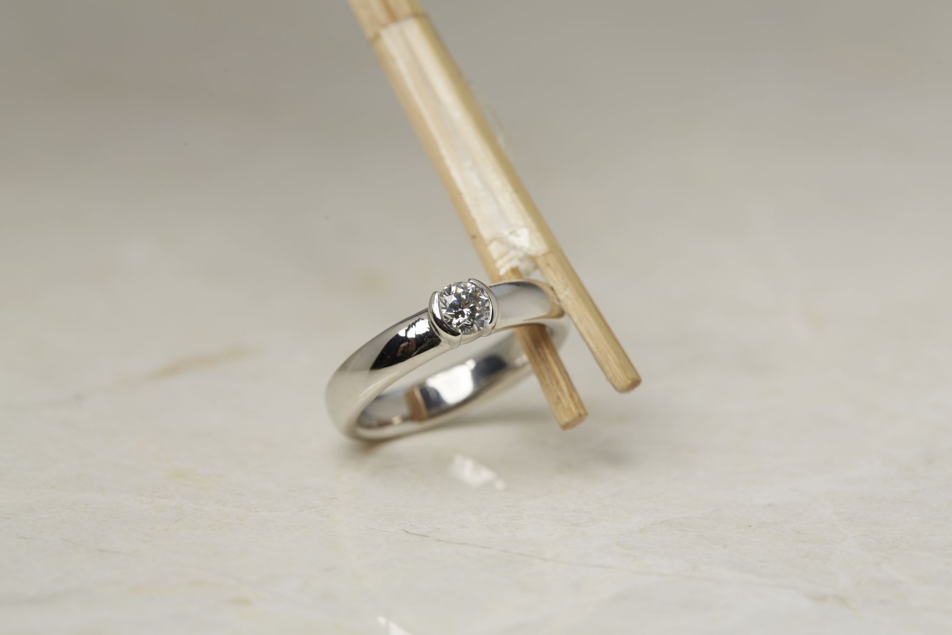 Tiffany & Co. Platinum 0.38ct Diamond Etoile Ring - Image 2 of 19