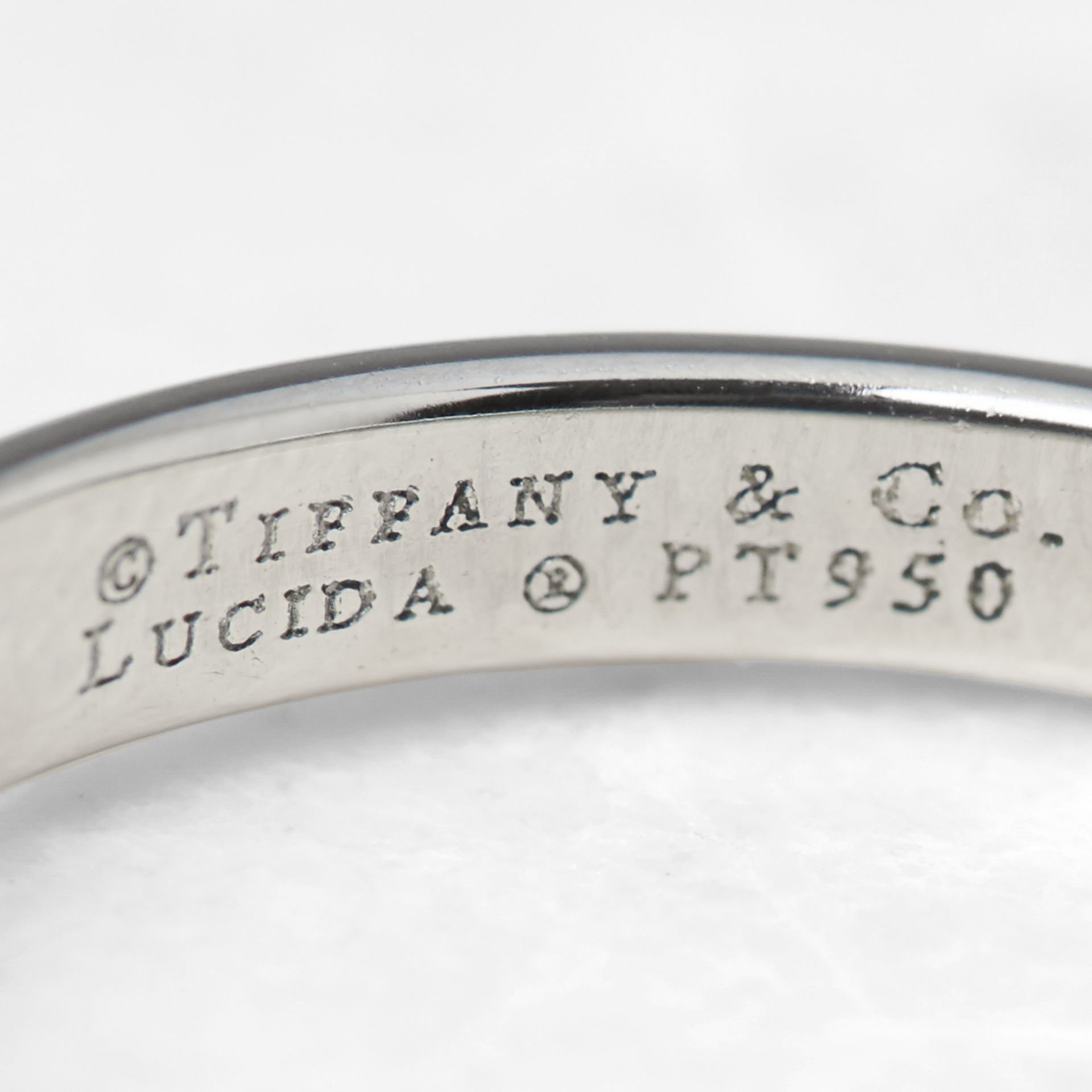 Tiffany & Co. Platinum 0.40ct Diamond Lucida Ring - Image 16 of 16