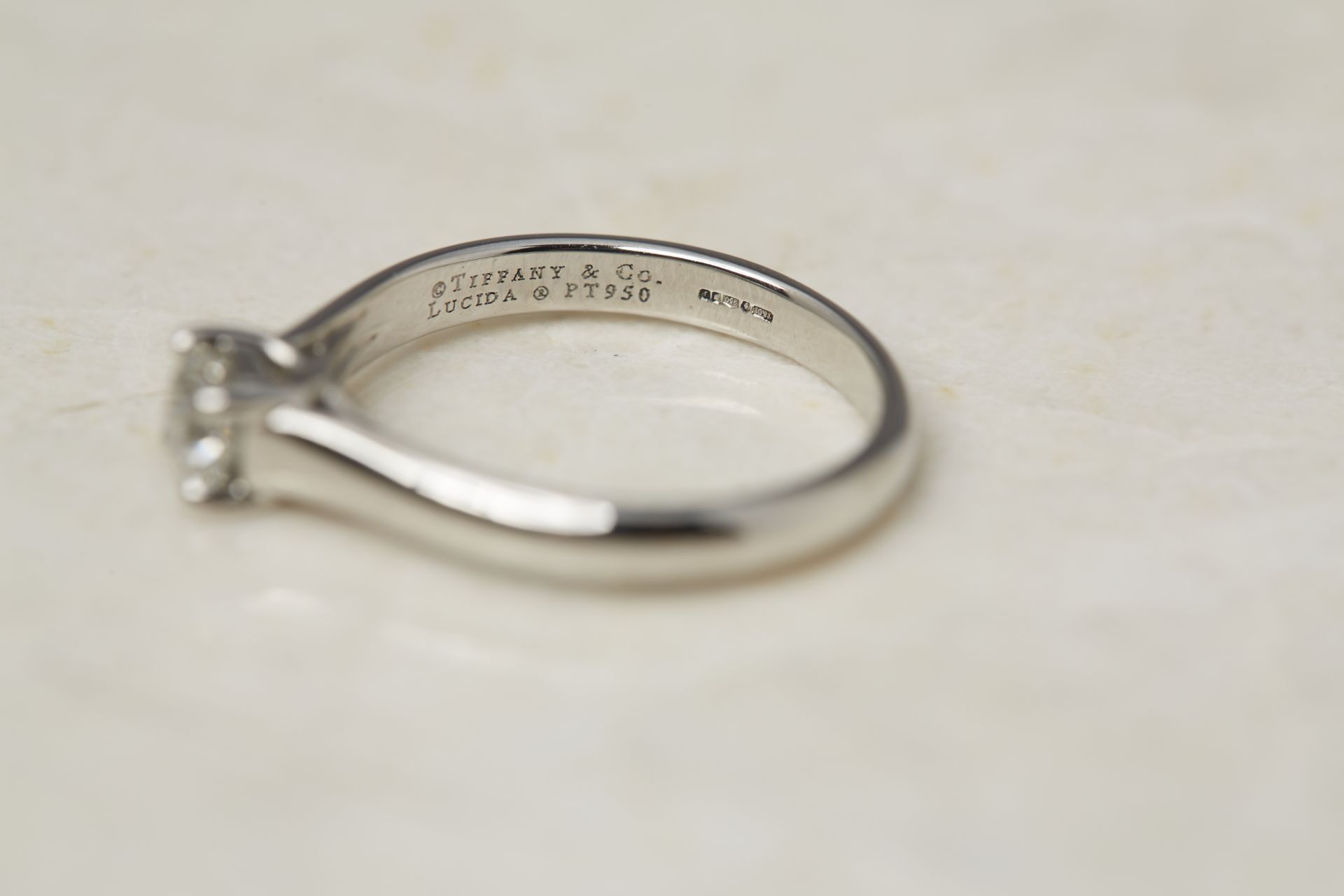 Tiffany & Co. Platinum 0.40ct Diamond Lucida Ring - Image 6 of 16