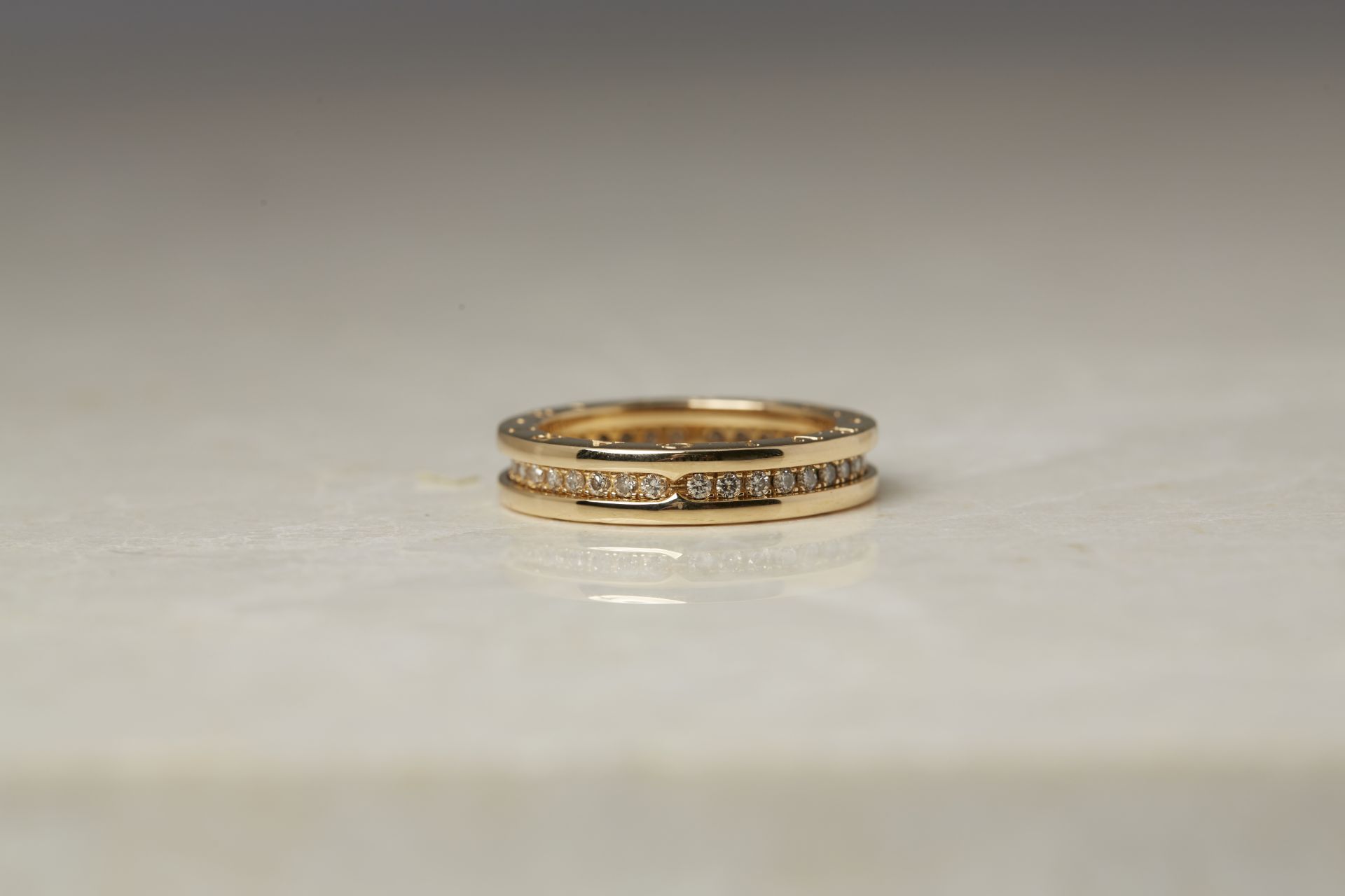 Bulgari 18k Yellow Gold 0.30ct Diamond B.Zero 1 Ring - Image 6 of 22